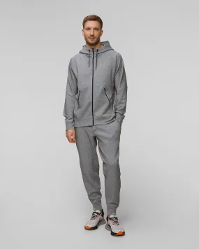 Bluza męska z kapturem On Running Zipped Hoodie 1ME11440423-grey