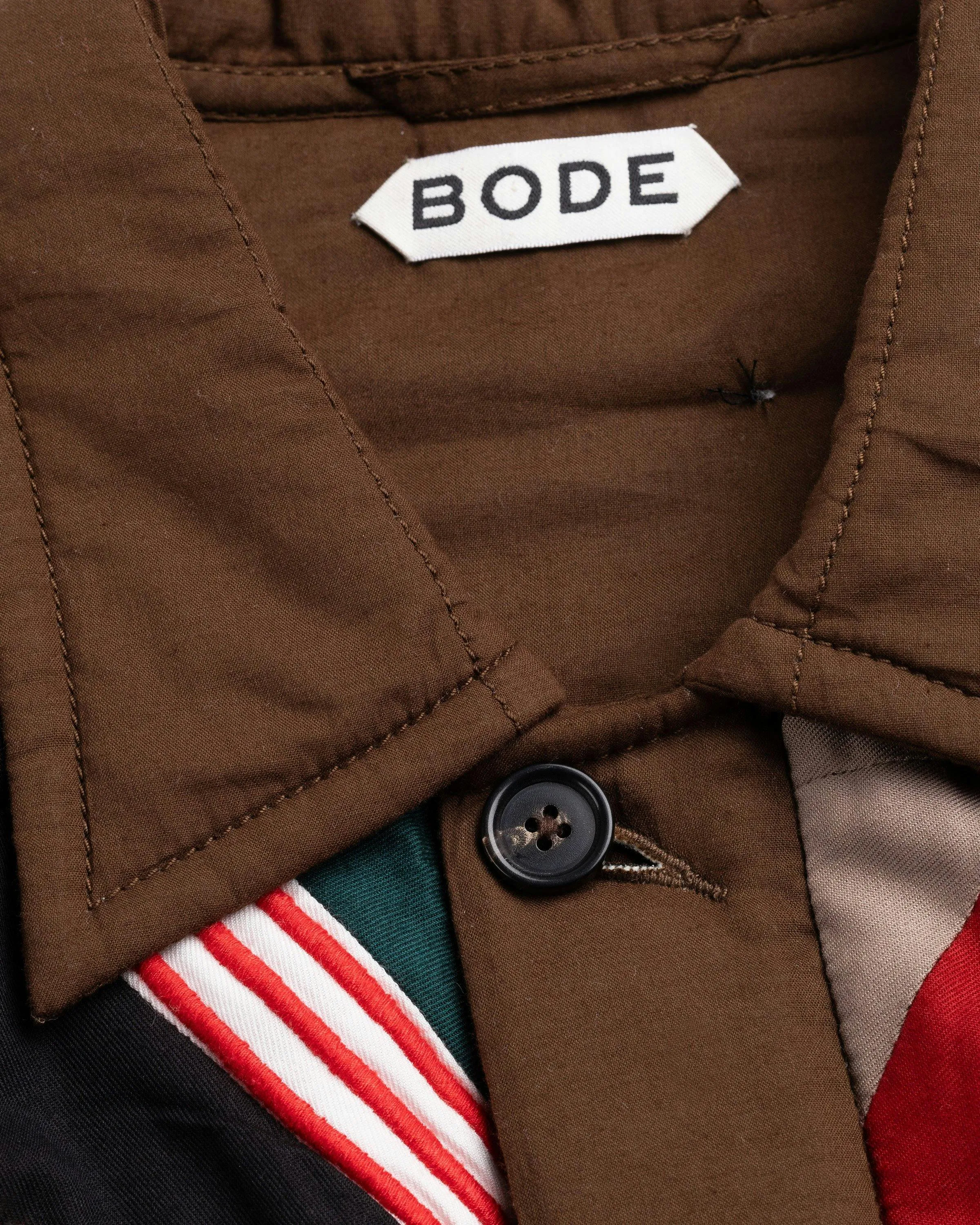 Bode – Star Cross Quilt Jacket Multi | Highsnobiety Shop