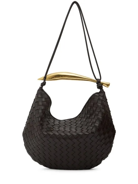 Bottega Veneta   Medium Sardine leather shoulder bag 
