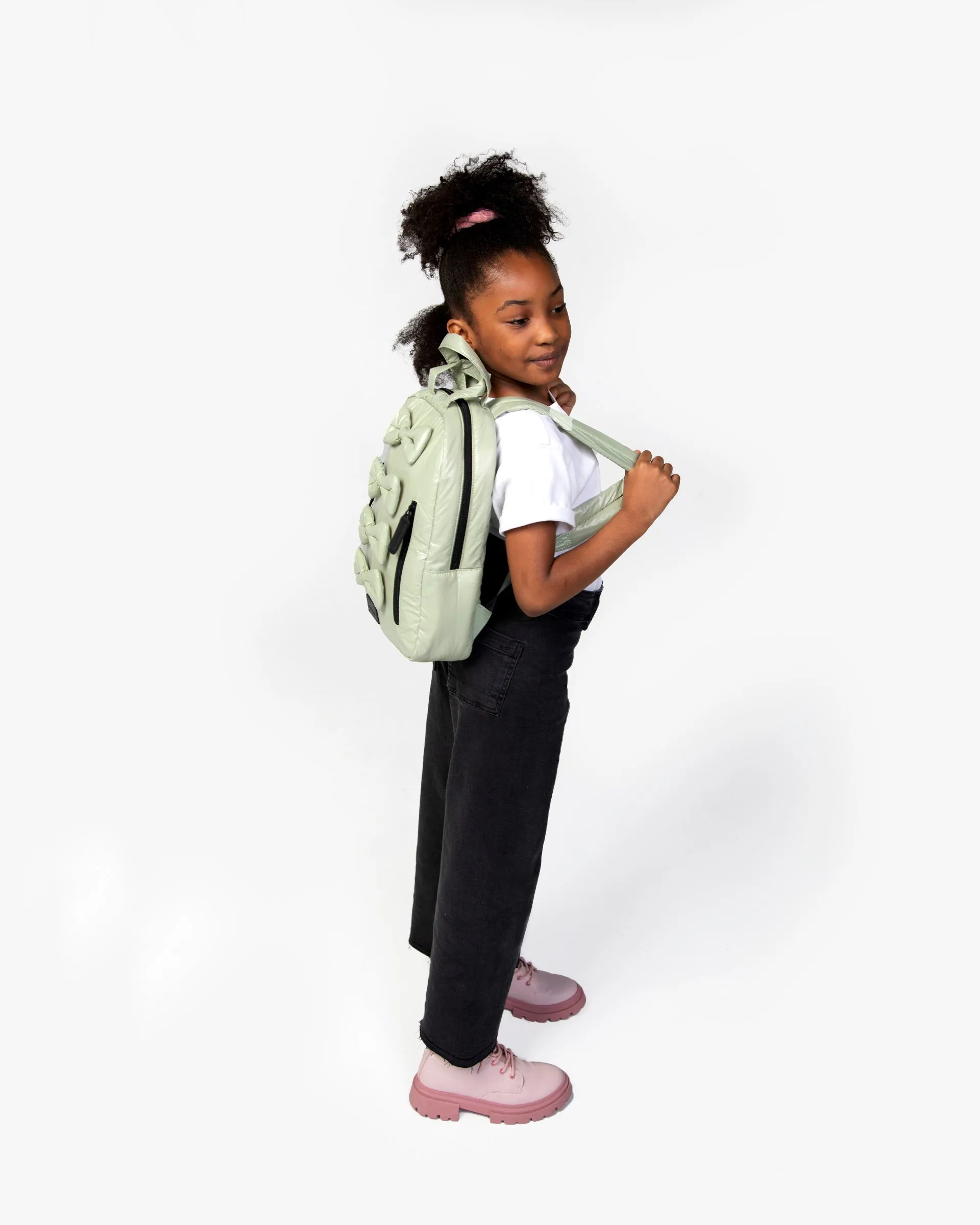 Bows Backpack | Matcha