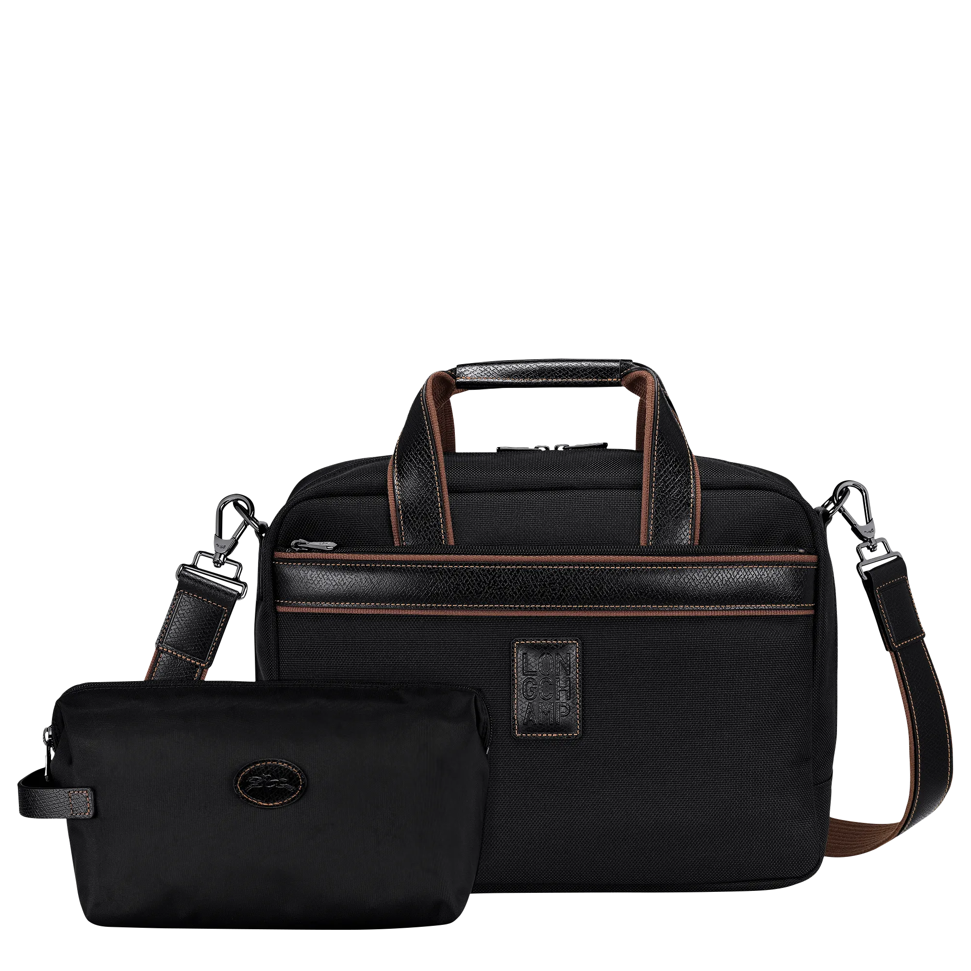 Boxford S Travel bag Black - Recycled canvas