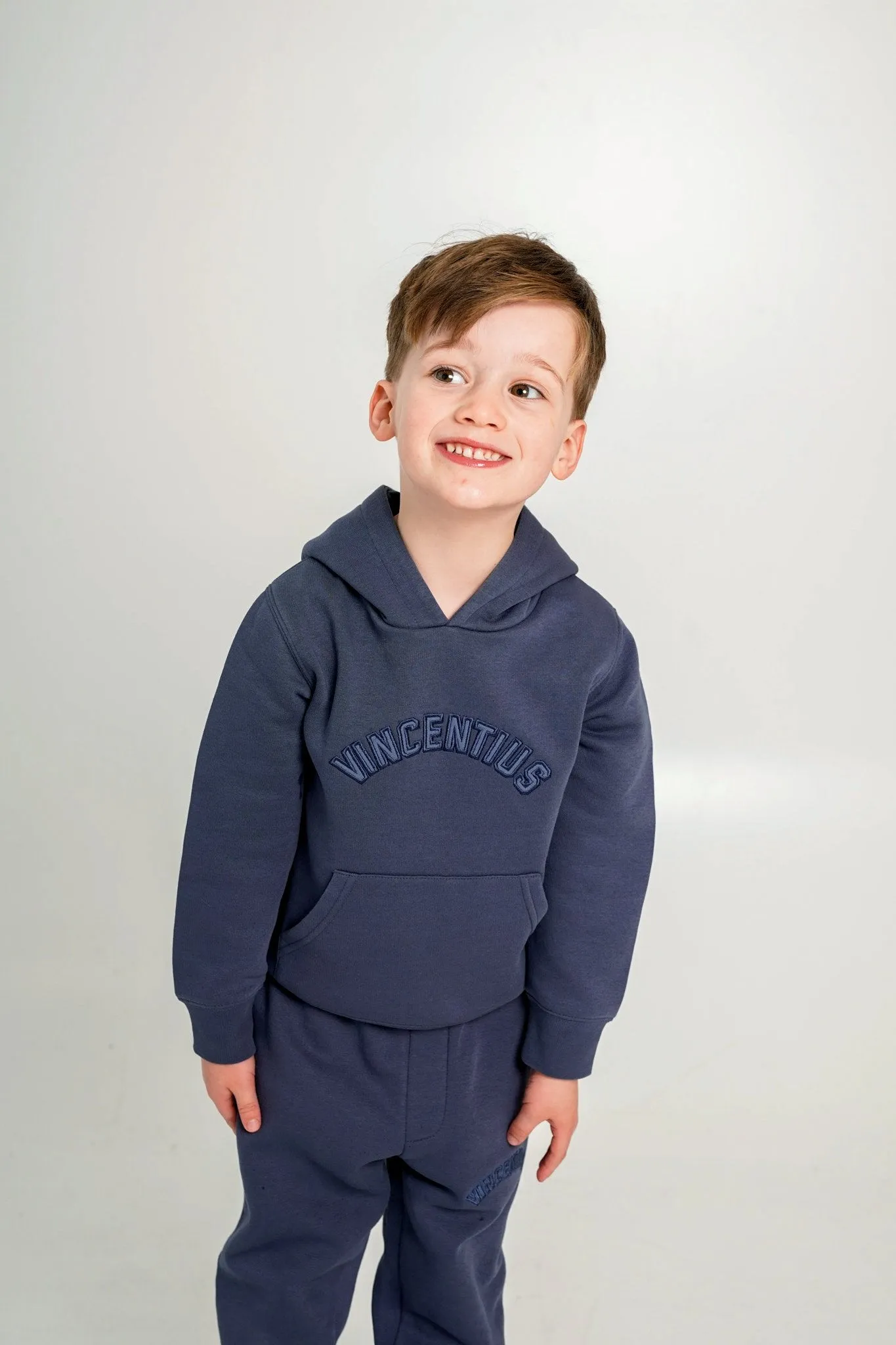 Boy's Applique Tracksuit - Air Force