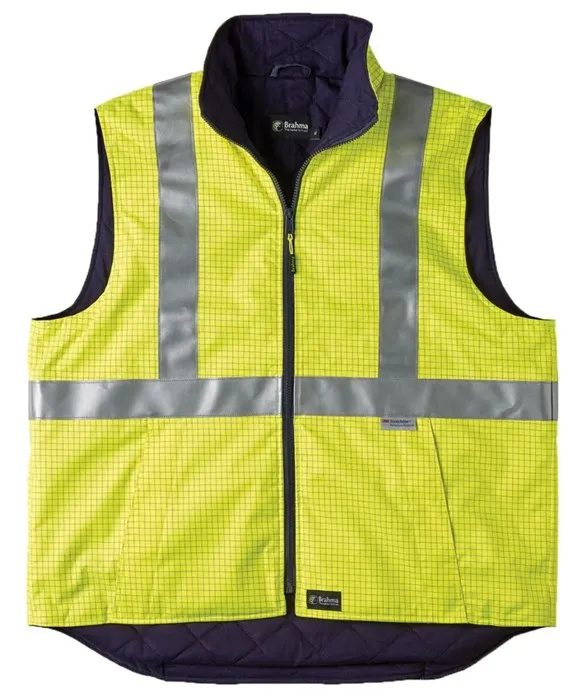 BRAHMA Platinum Hi Vis Vest Flame Retardant & Anti Static