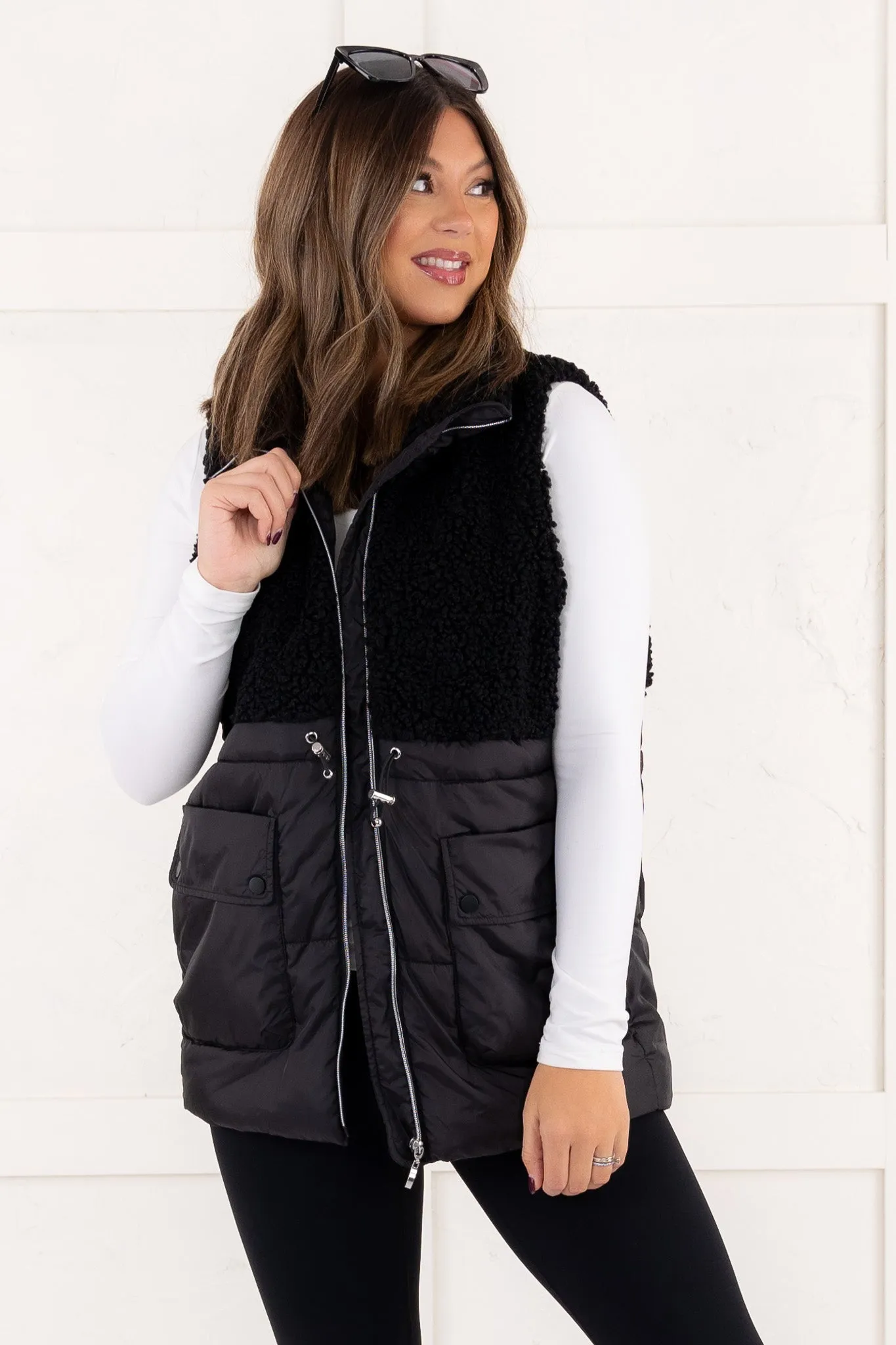 Breckenridge Sherpa Vest | Tribal - FINAL SALE