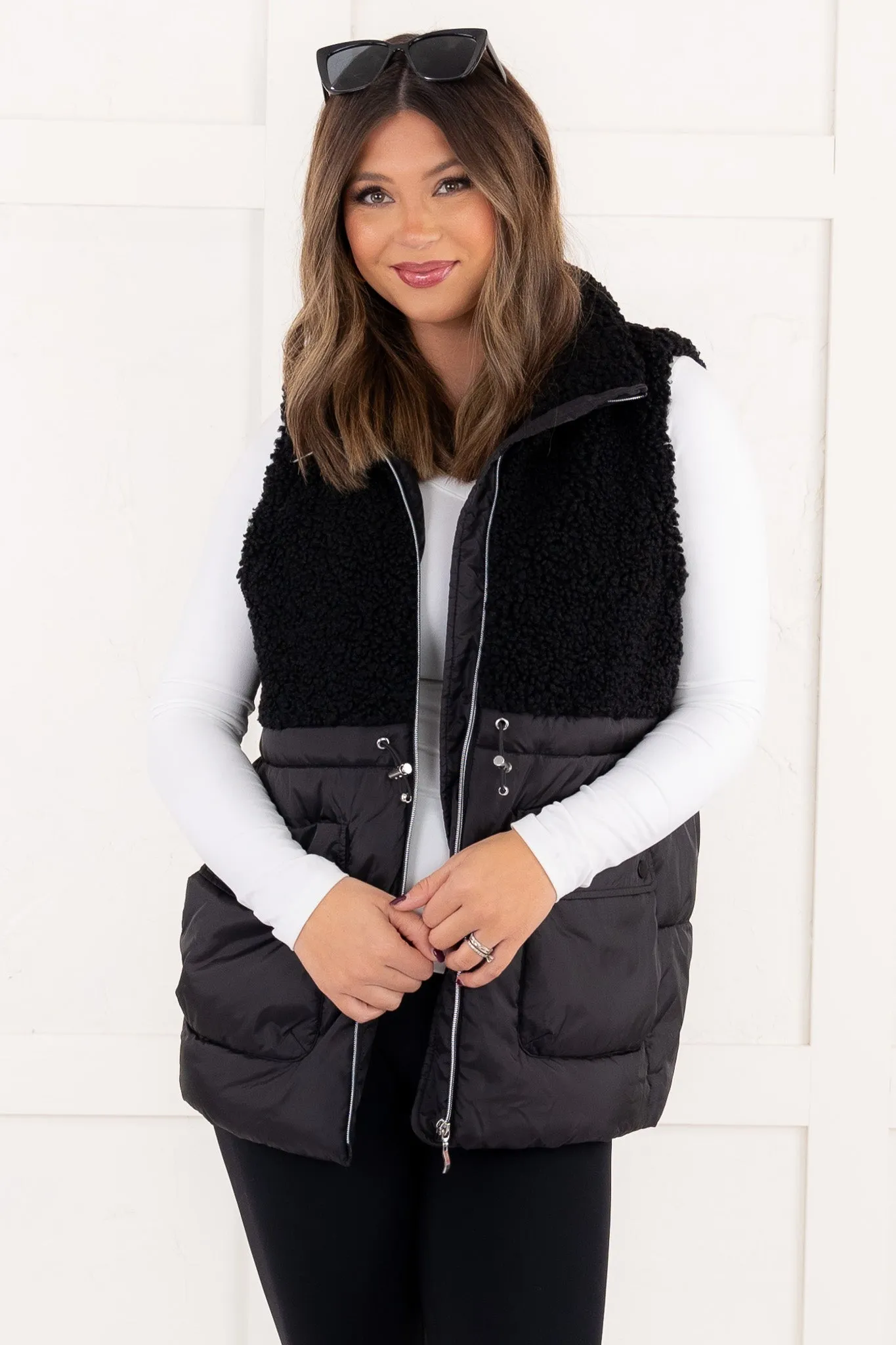 Breckenridge Sherpa Vest | Tribal - FINAL SALE