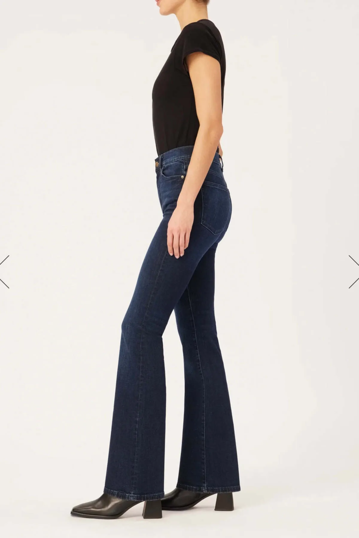Bridget Boot High Rise 33 Instasculpt Mediterranean Jeans - Dark Indigo
