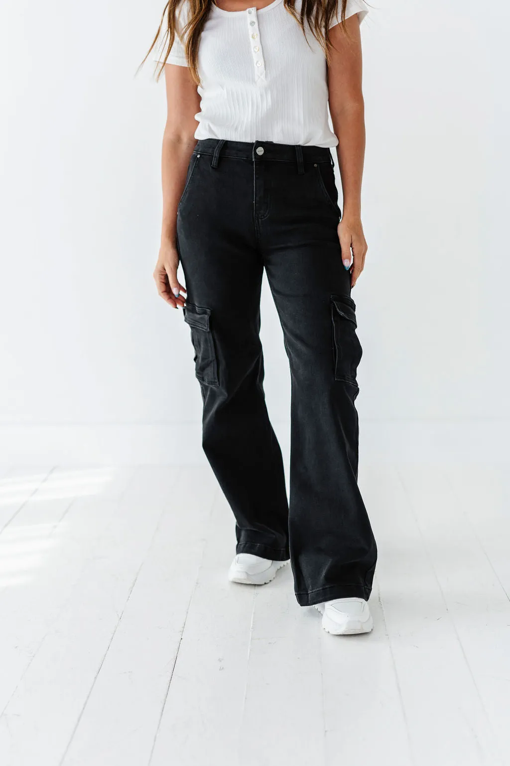 Brooks Cargo Pants in Black