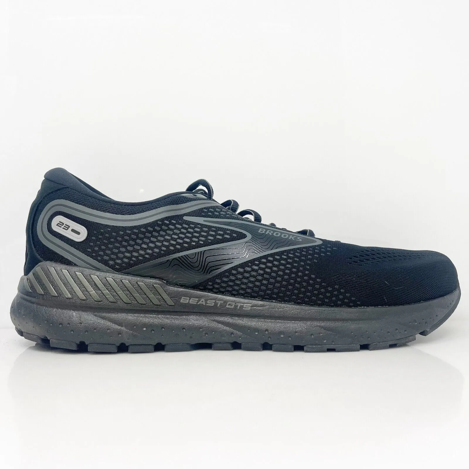 Brooks Mens Beast GTS 23 1104011D041 Black Running Shoes Sneakers Size 13 D