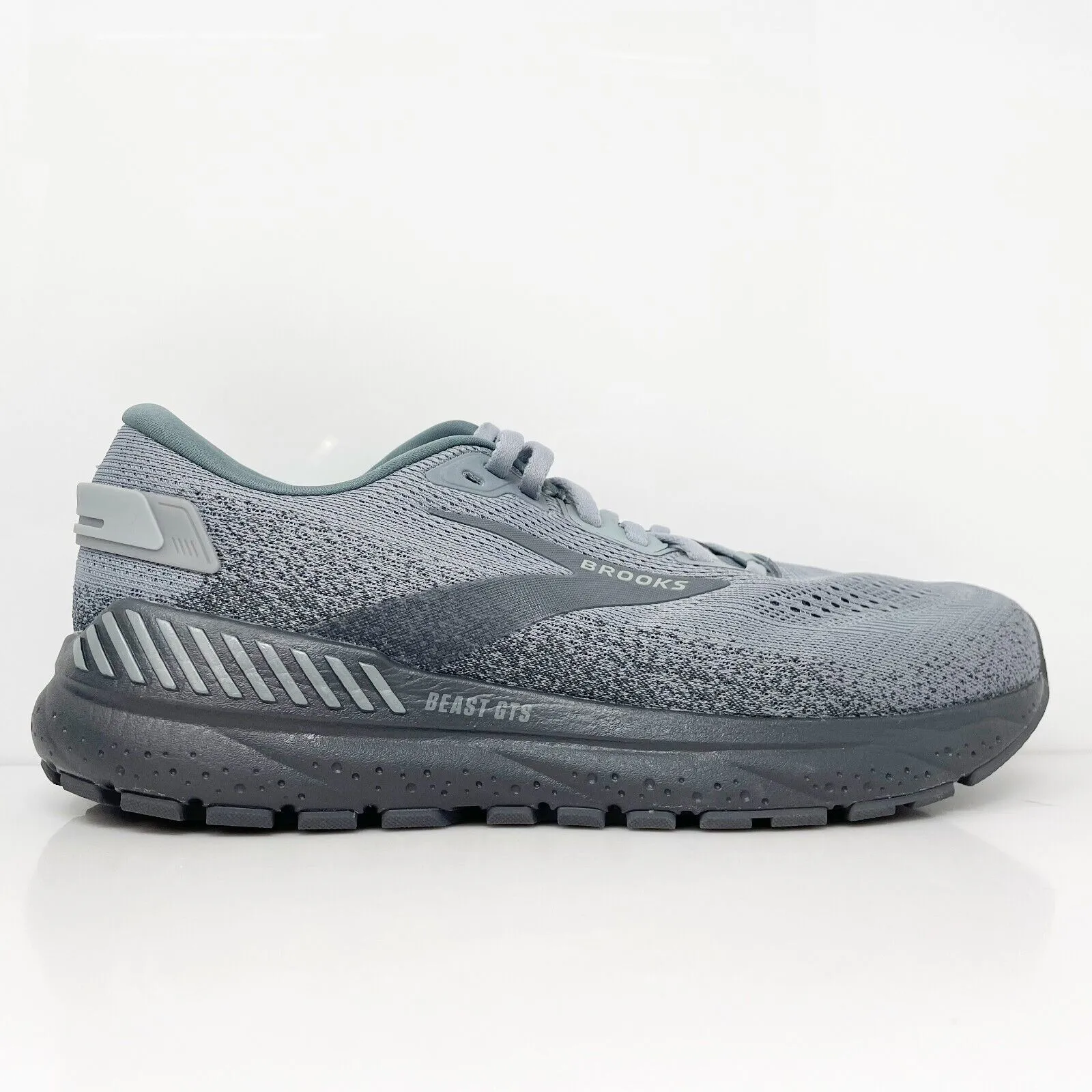 Brooks Mens Beast GTS 24 1104251D069 Gray Running Shoes Sneakers Size 9 D