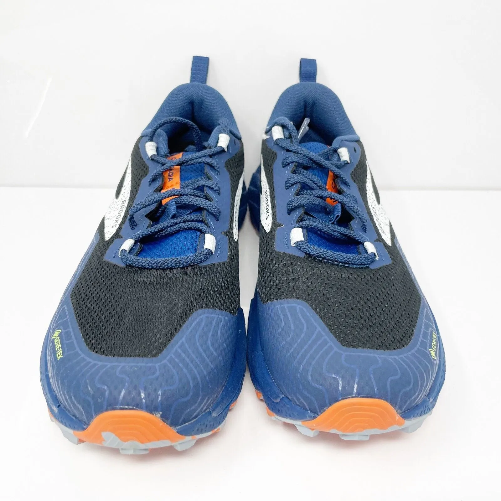 Brooks Mens Cascadia 17 GTX 1104021D062 Blue Running Shoes Sneakers Size 9 D