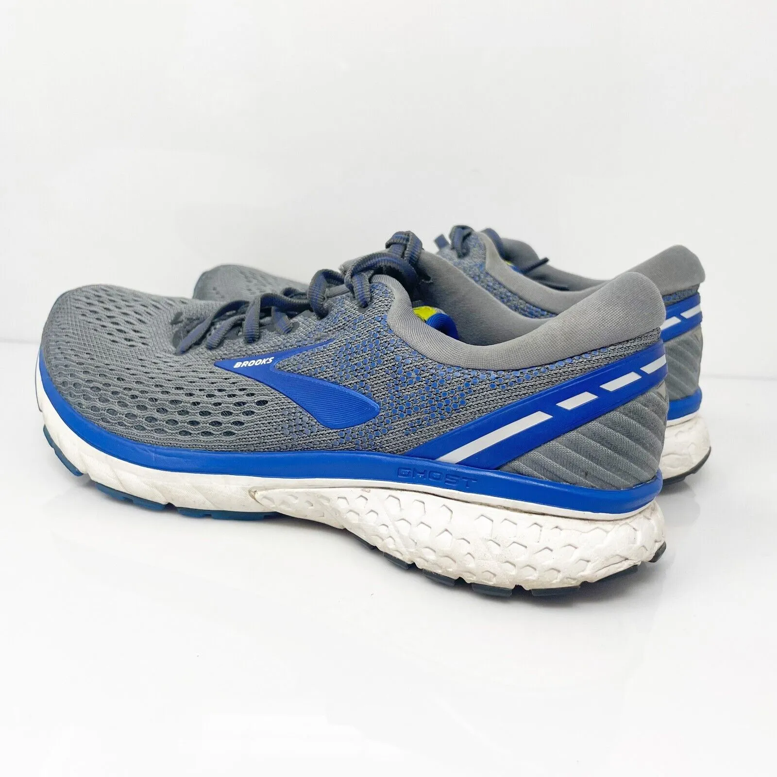 Brooks Mens Ghost 11 1102881D006 Gray Running Shoes Sneakers Size 8 D