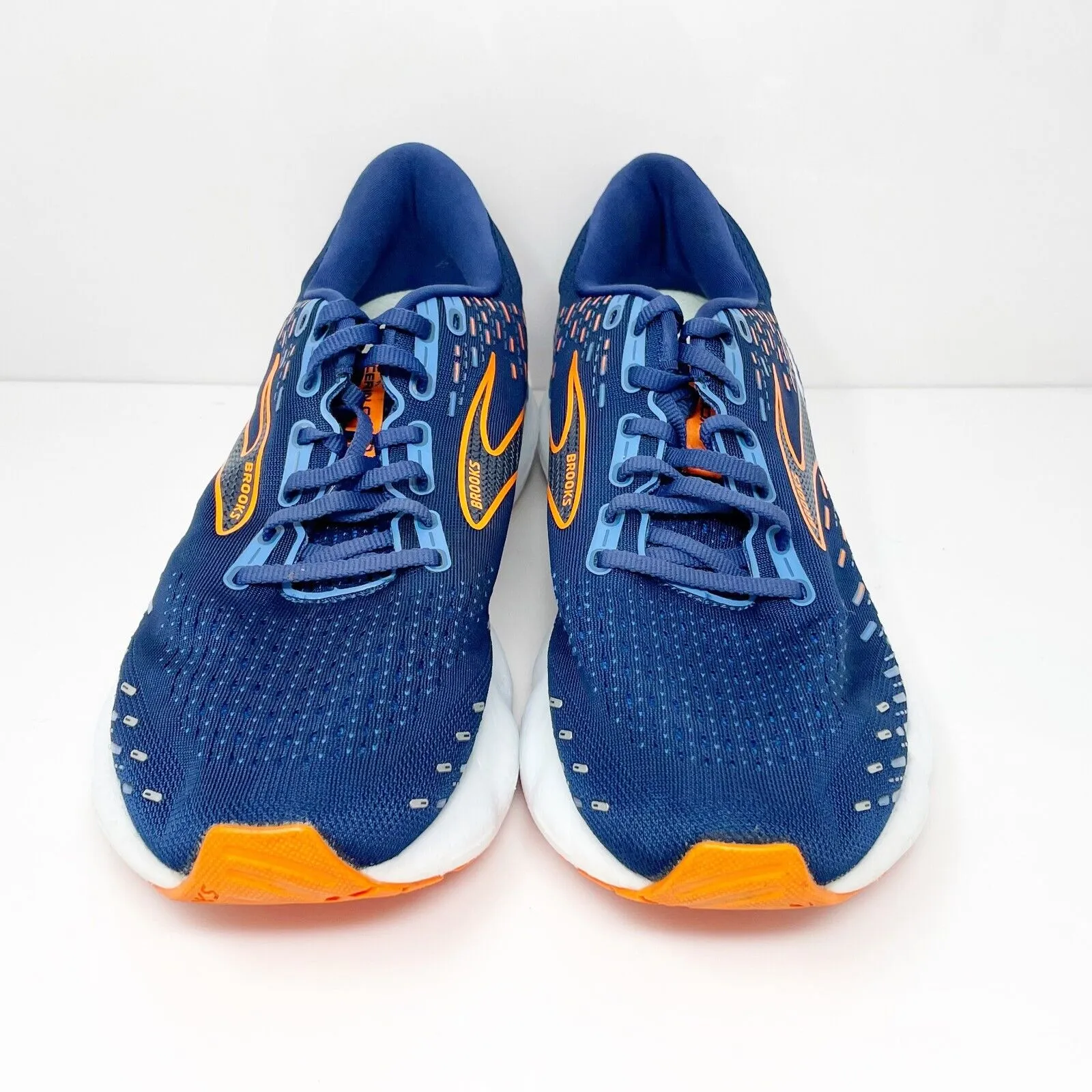 Brooks Mens Glycerin GTS 20 1103831D444 Blue Running Shoes Sneakers Size 10.5 D