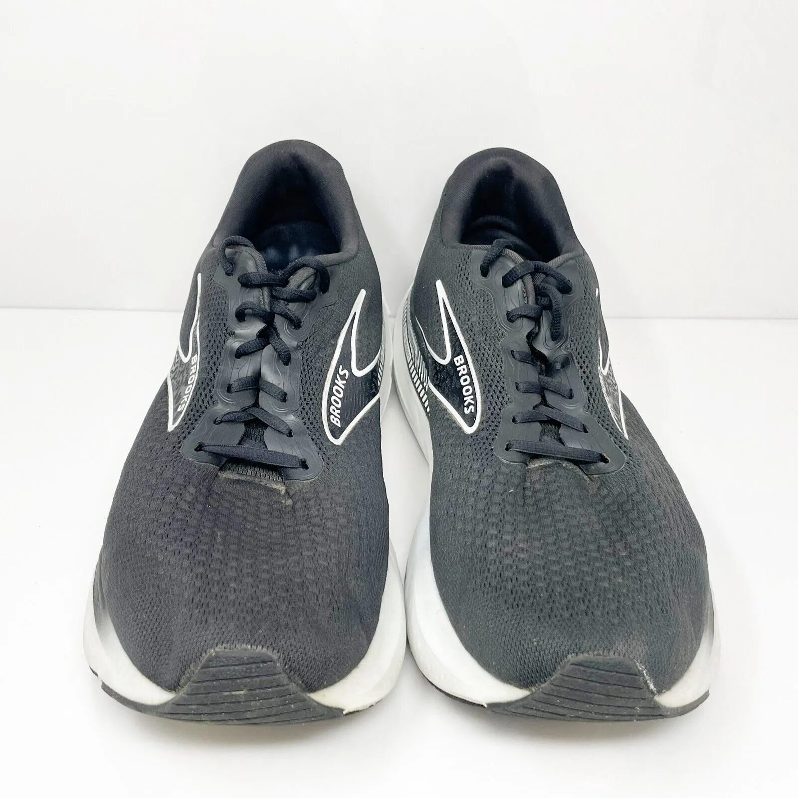 Brooks Mens Glycerin GTS 21 1104201D090 Black Running Shoes Sneakers Size 14 D