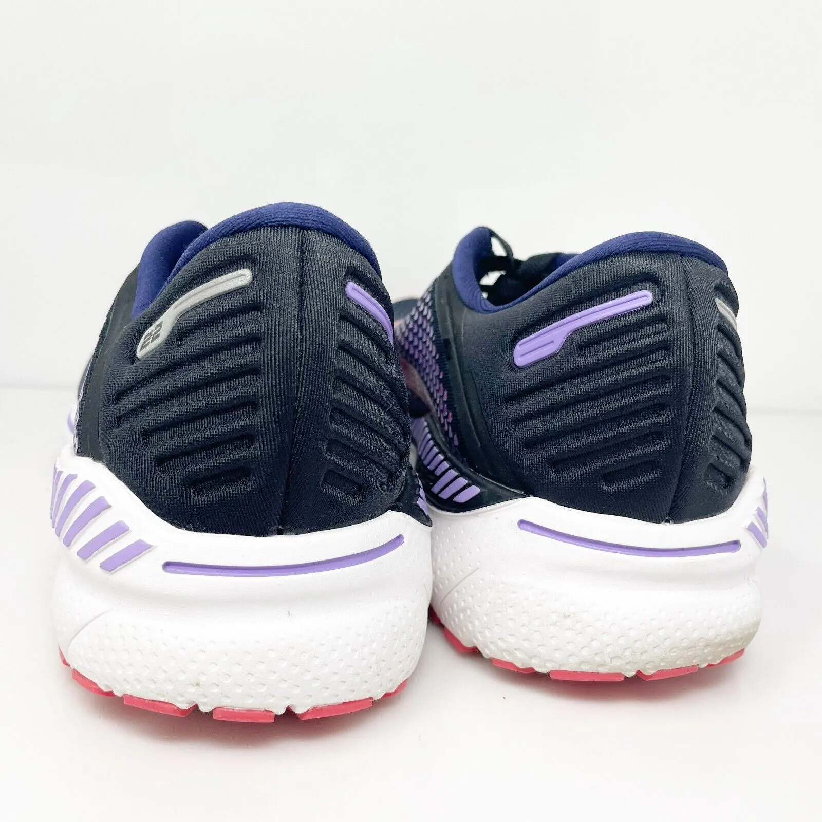 Brooks Womens Adrenaline GTS 22 1203531B080 Blue Running Shoes Sneakers Size 10B