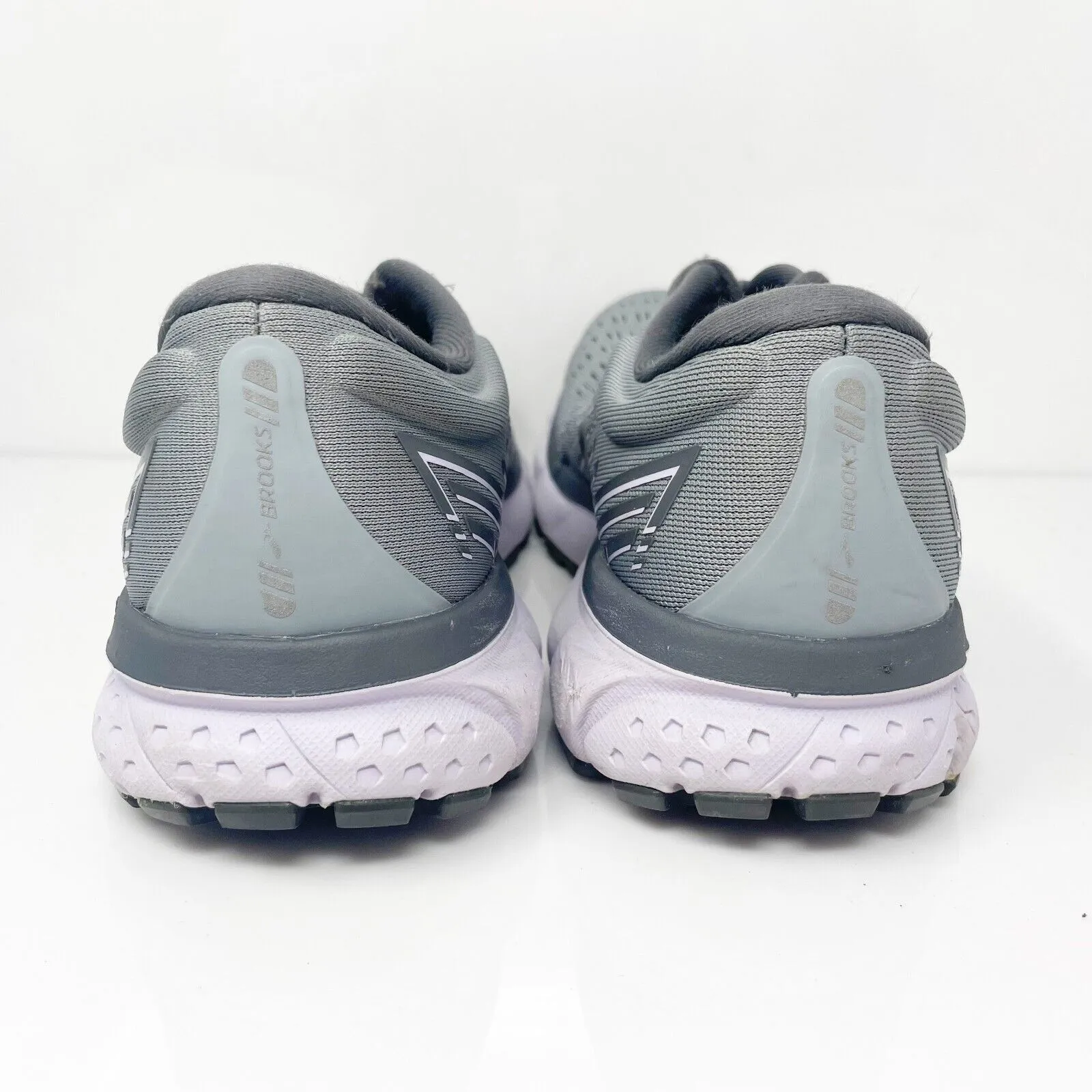 Brooks Womens Ghost 13 1203381B084 Gray Running Shoes Sneakers Size 8.5 B