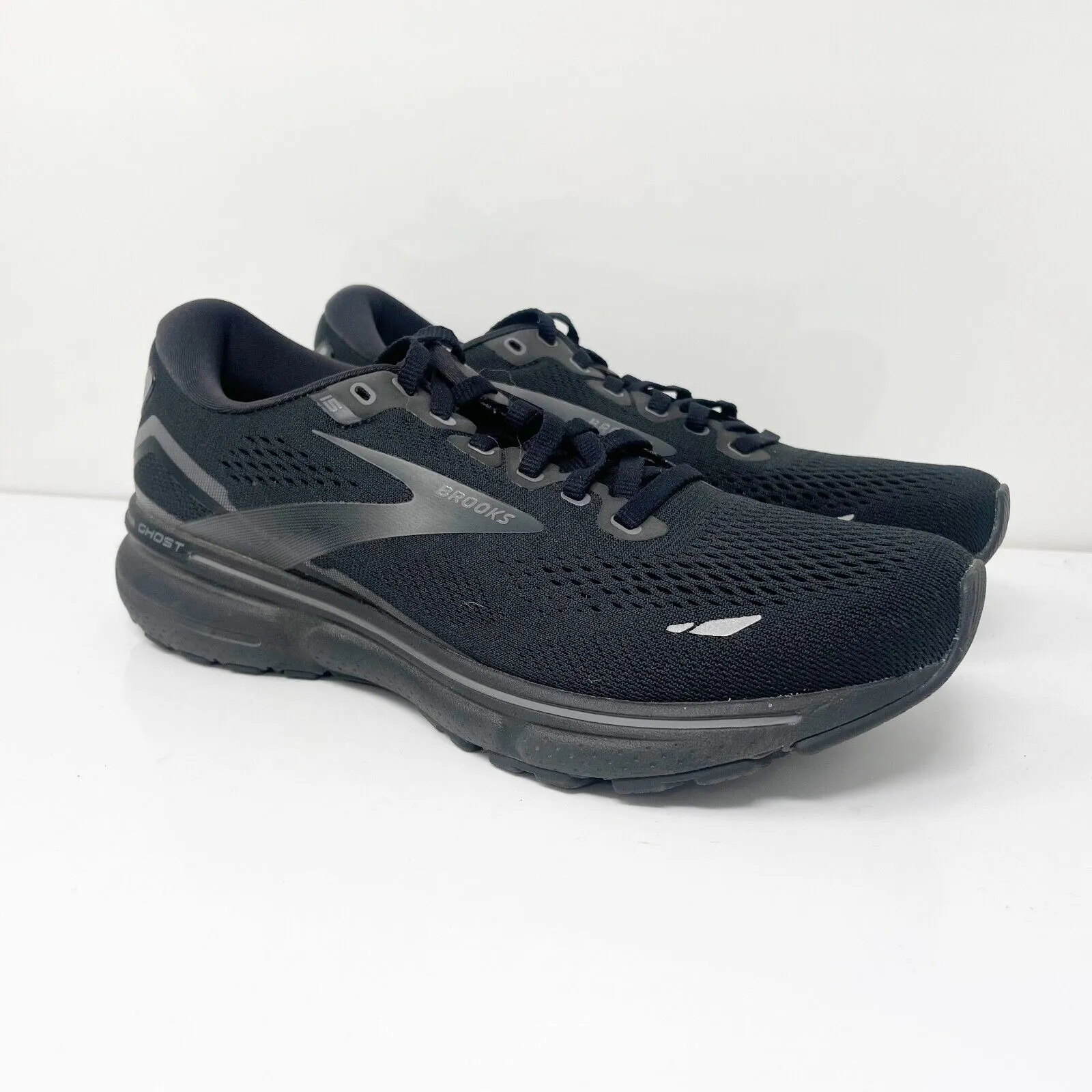 Brooks Women's Ghost 15 1203801B020 Black Running Shoes Sneakers Size 8.5 B