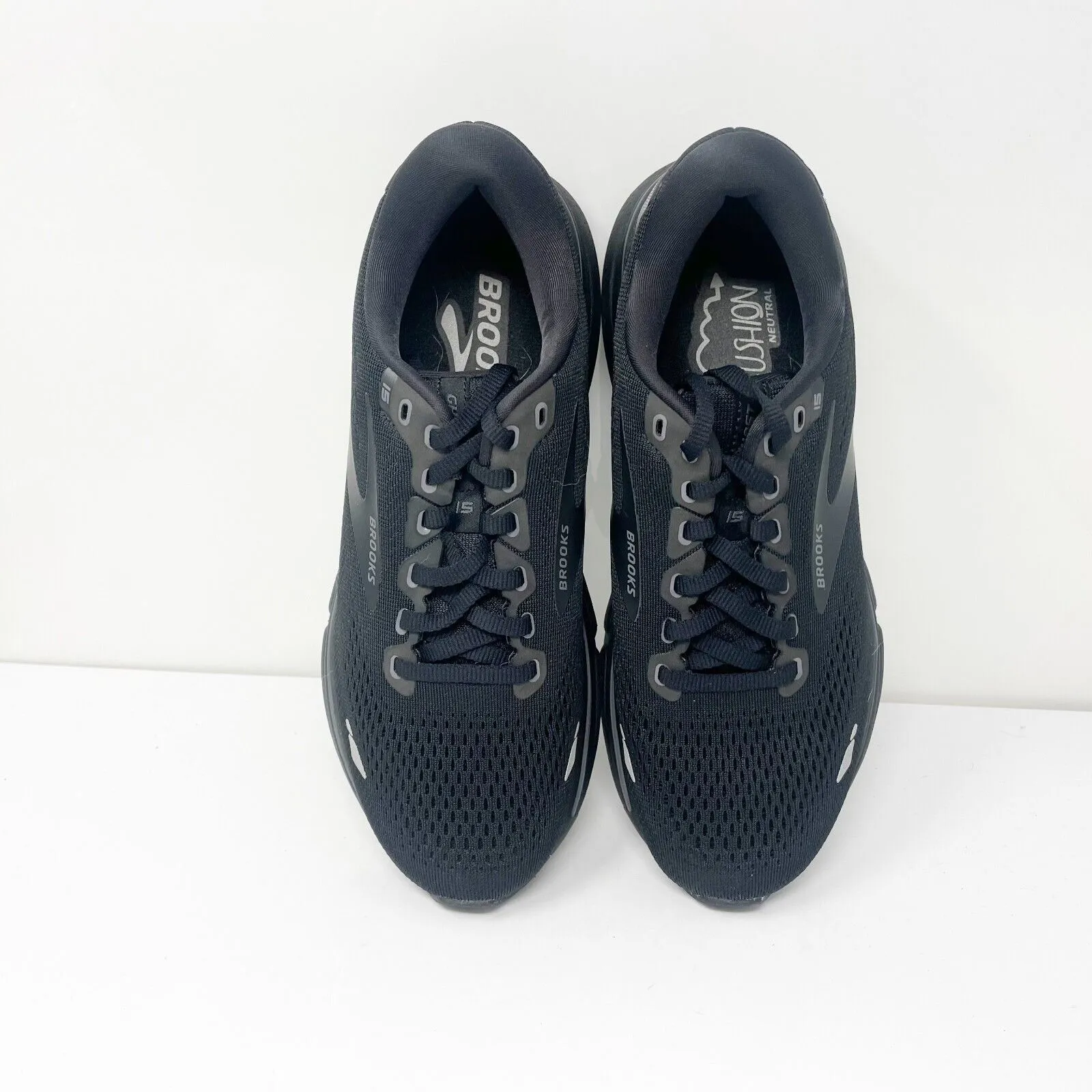 Brooks Women's Ghost 15 1203801B020 Black Running Shoes Sneakers Size 8.5 B