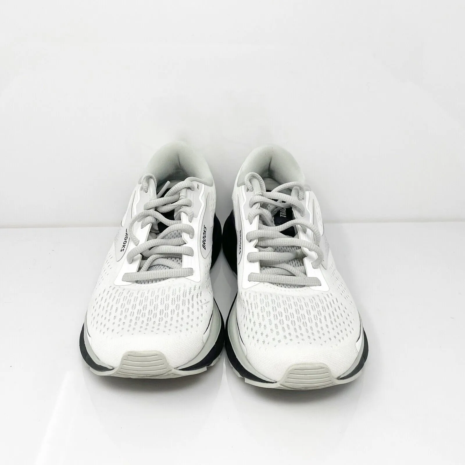 Brooks Womens Trace 3 1204011B191 White Running Shoes Sneakers Size 7 B