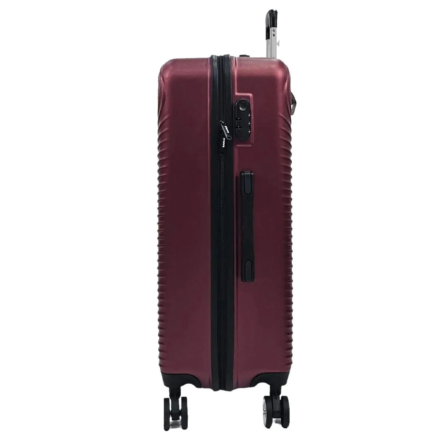 Brookside Extra Large Hard Shell Burgundy Suitcase