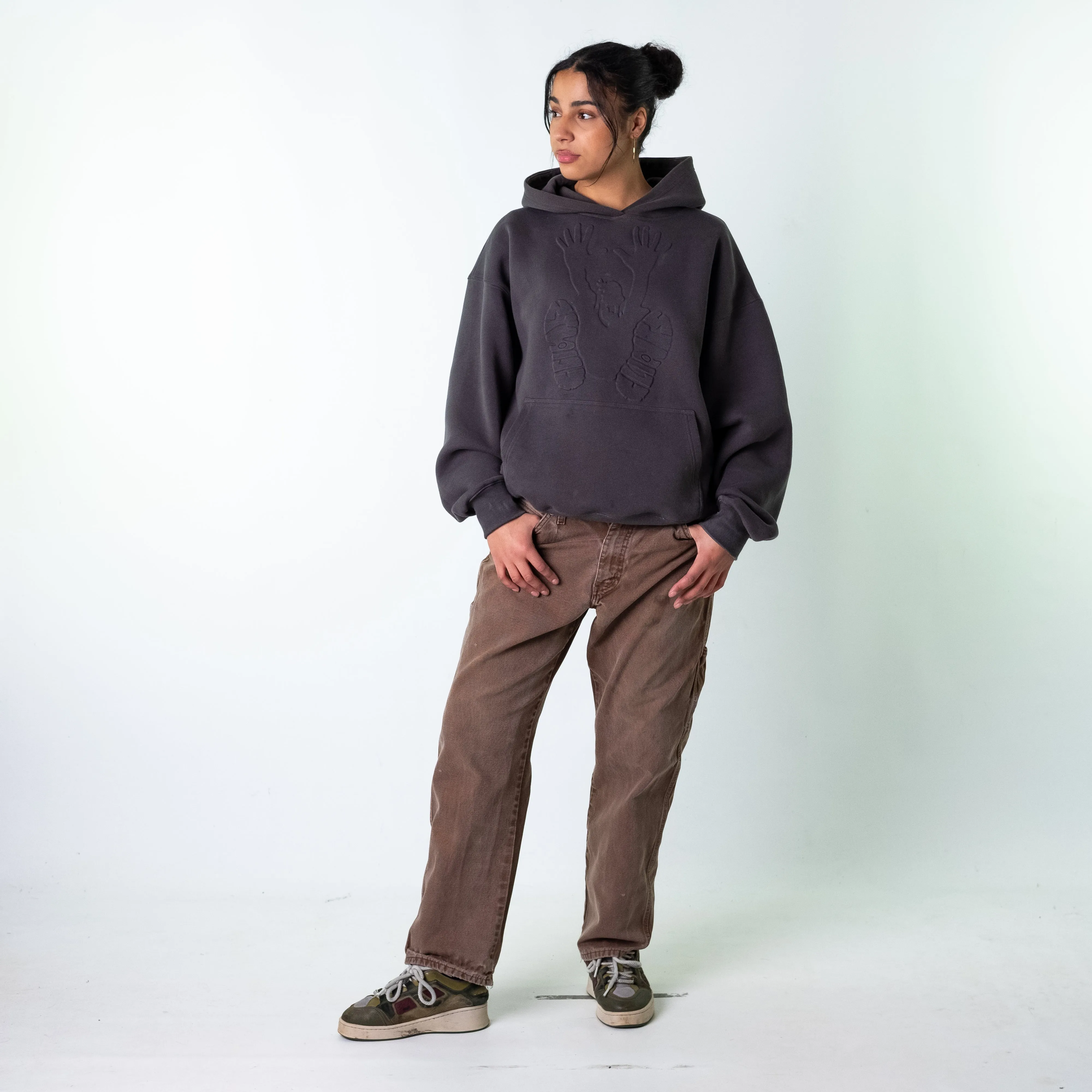 Brown 90s Dickies  Cargo Skater Trousers Pants Jeans (34x30)