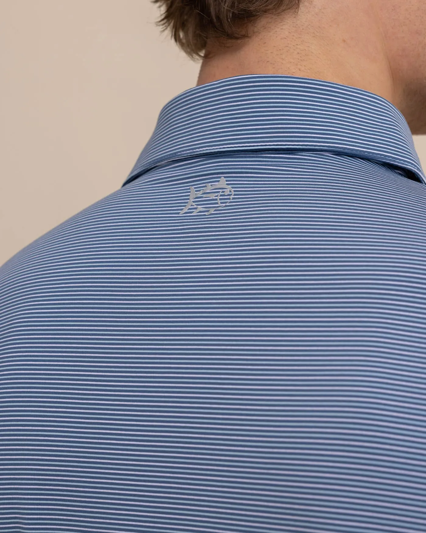 brrr°-eeze Baytop Stripe Performance Polo