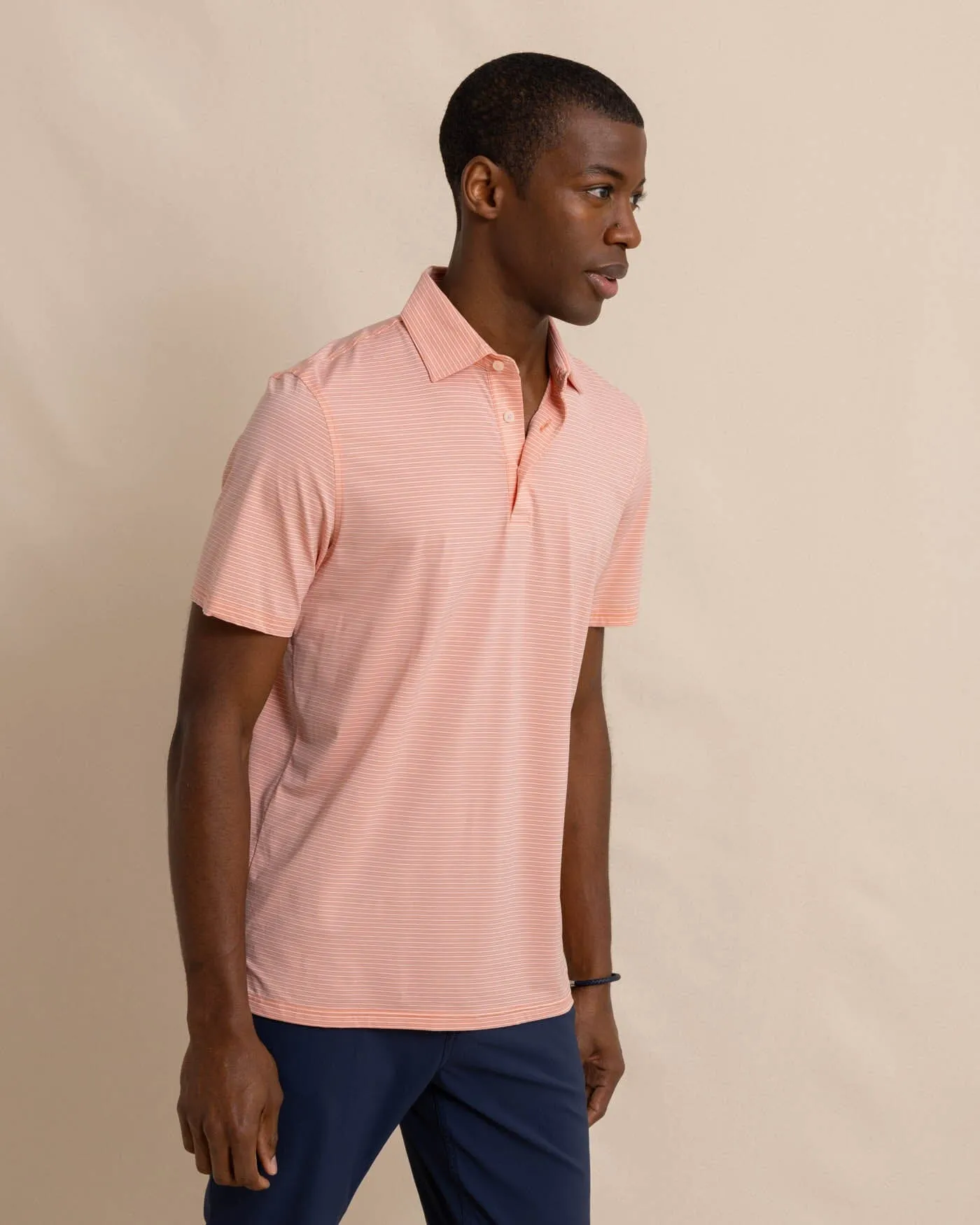 brrr°-eeze Baytop Stripe Performance Polo