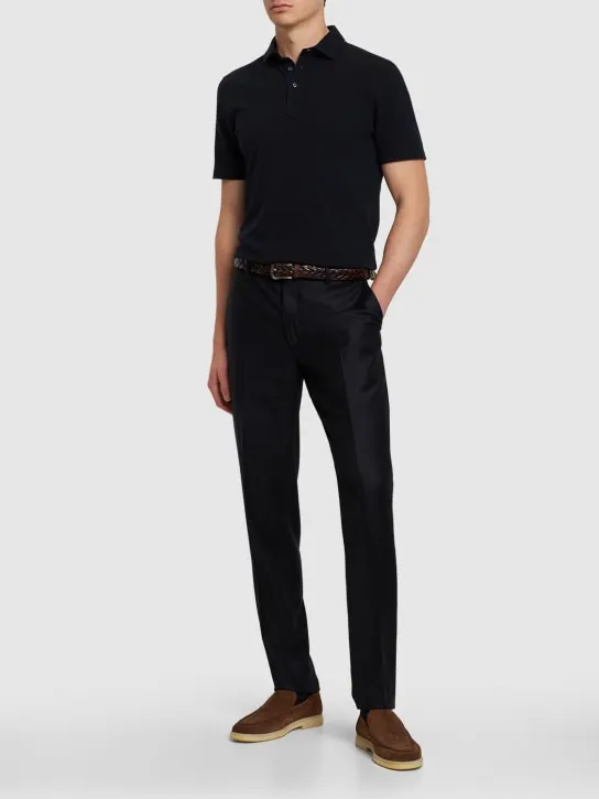 Brunello Cucinelli   Cotton piquet polo 