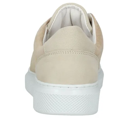 BULLBOXER women's sneakers, real leather sneakers, made in Portugal with removable footbed 807020E5L beige
