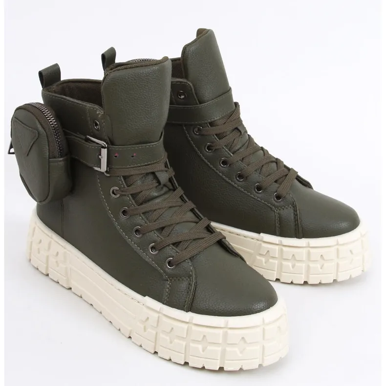 Burn Green sneakers for the ankle