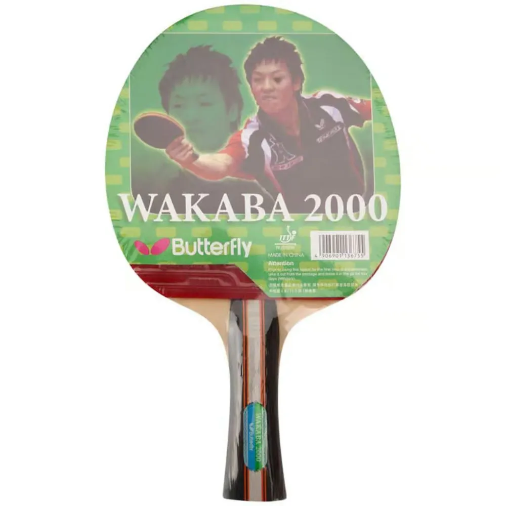 Butterfly Wakaba 2000 Table Tennis Bat (Red)