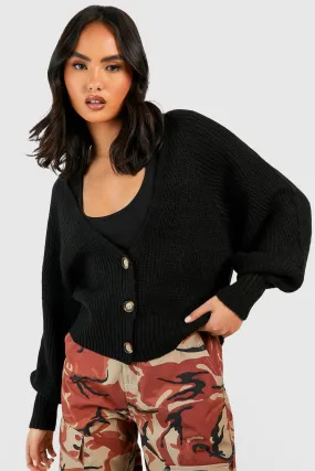 Button Through Boxy Cardigan
