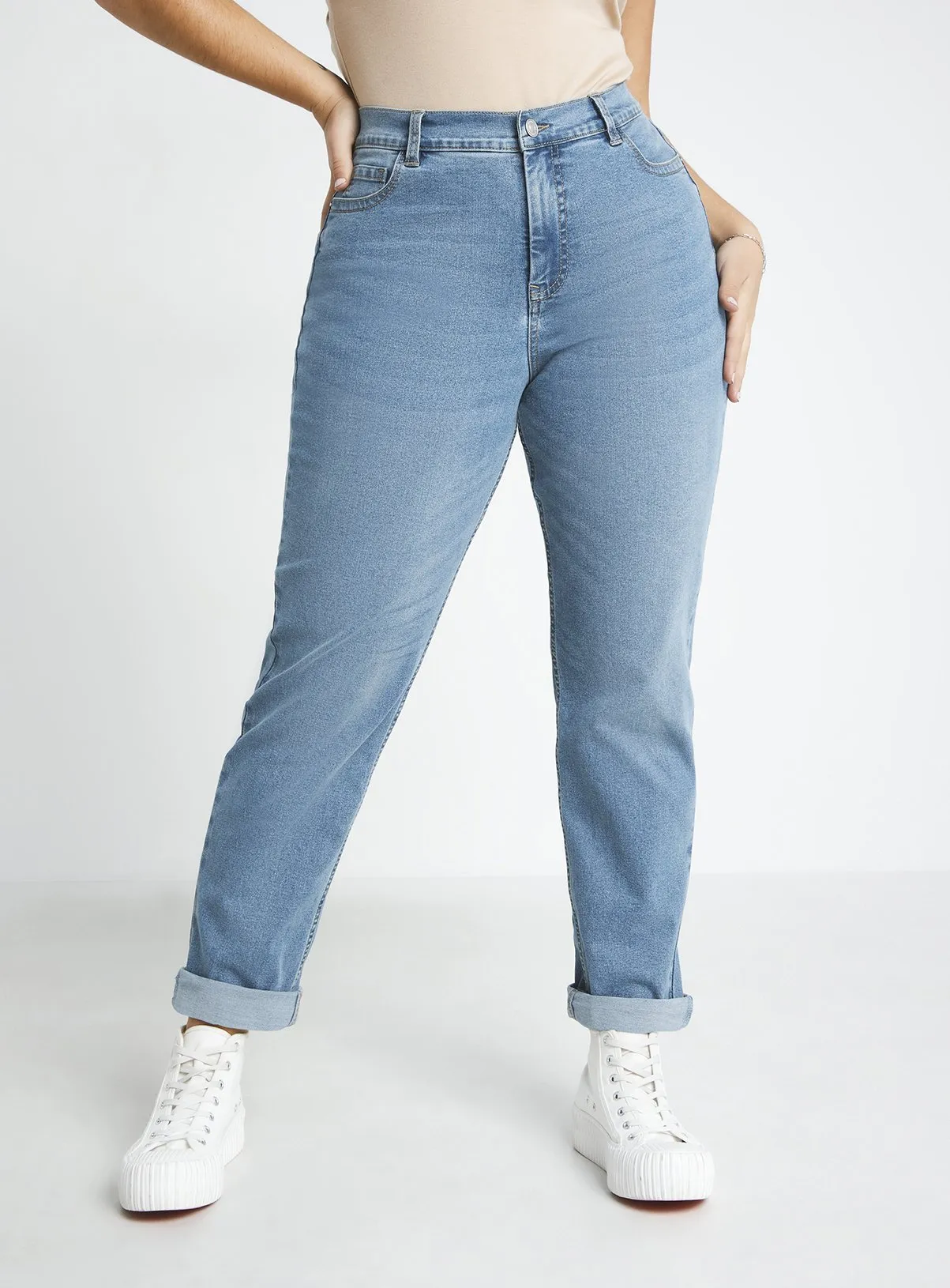 Buy SIMPLY BE 24/7 Mid Vintage Boyfriend Jean 12 | Jeans | Tu