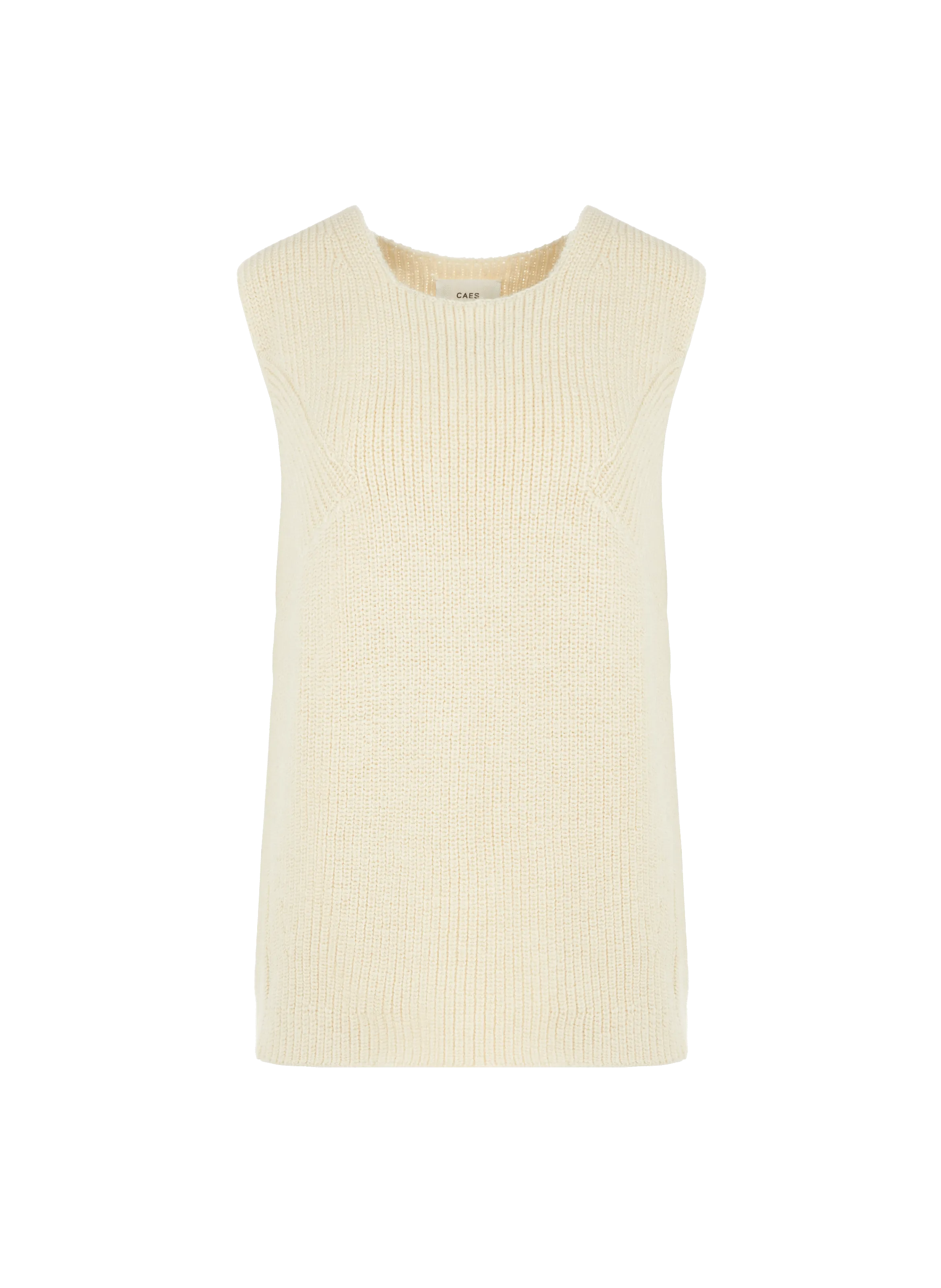 CAES  Sleeveless jumper - Beige