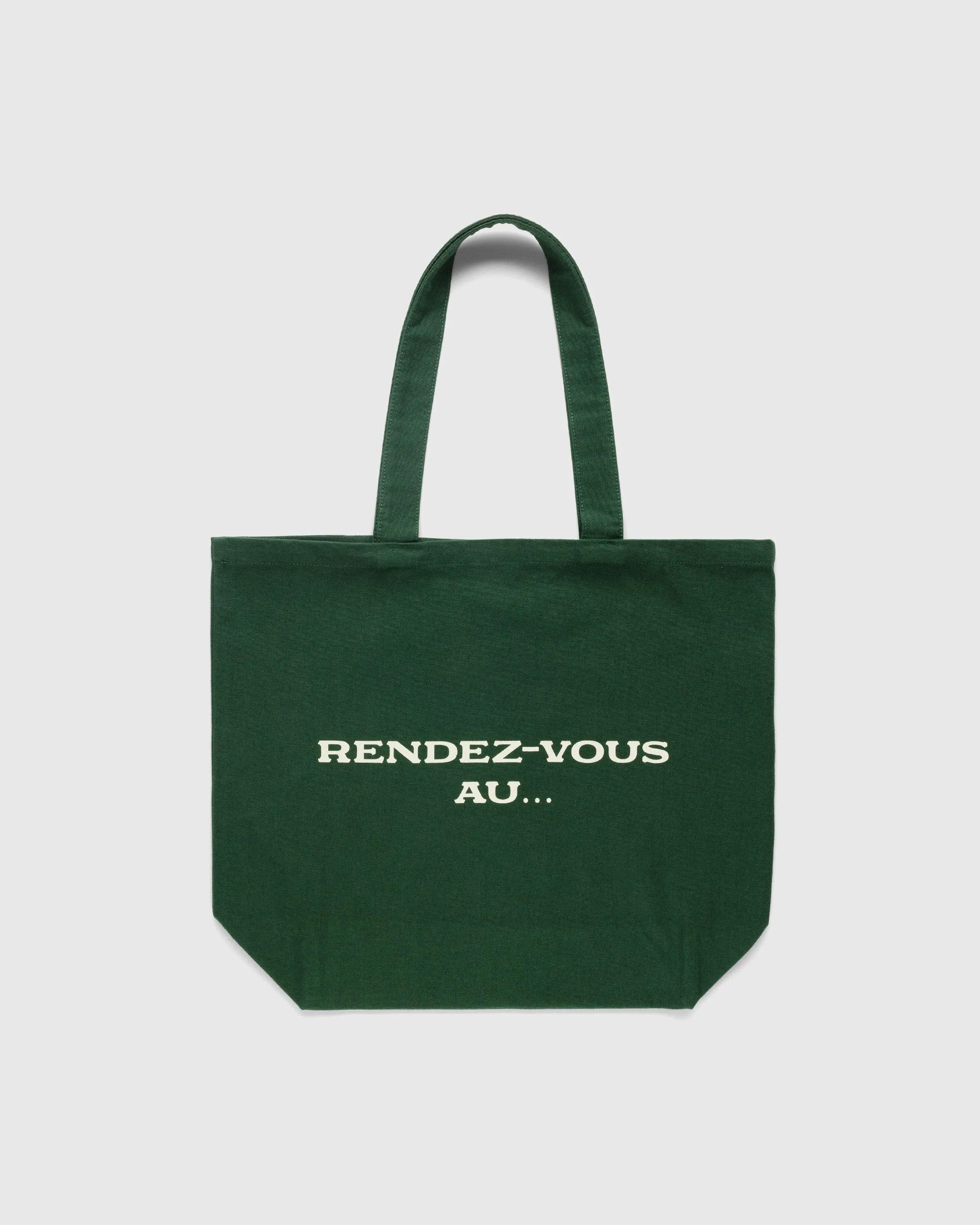 Café de Flore x Highsnobiety – Not In Paris 4 Rendez-vous Au Tote Bag Green | Highsnobiety Shop