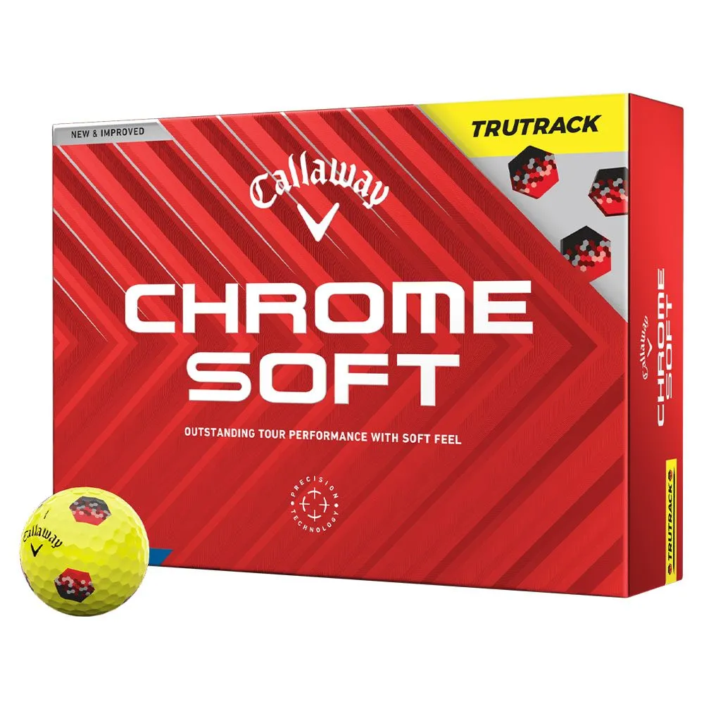 Callaway Chrome Soft TruTrack Golf Balls 2024