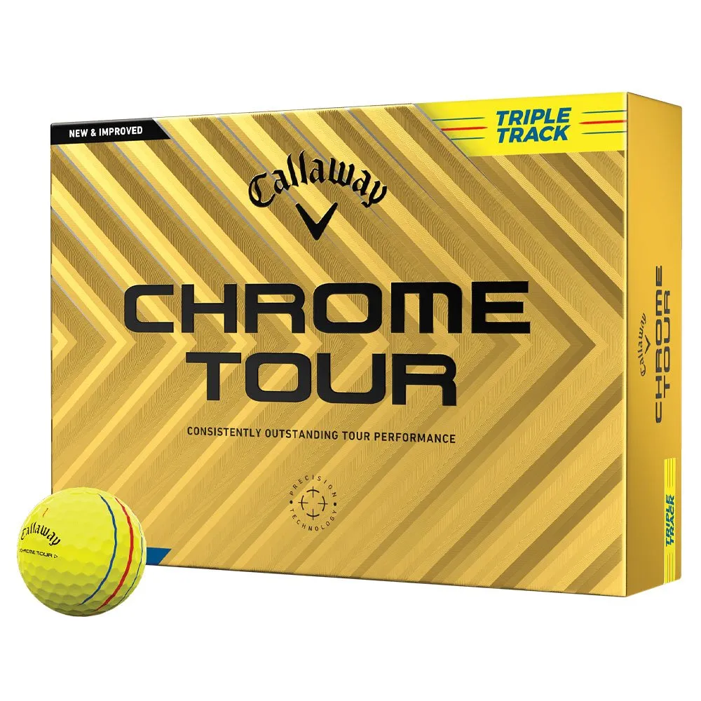 Callaway Chrome Tour Triple Track Golf Balls 2024