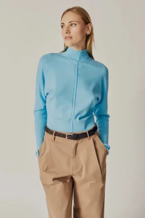 Campanula Turtleneck - Cyan