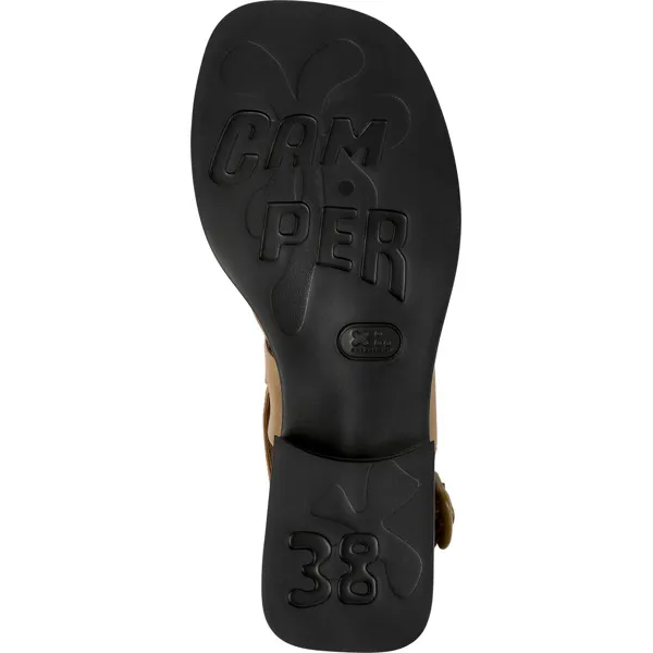 Camper Dana K201486-006 Brown Sandals for Women