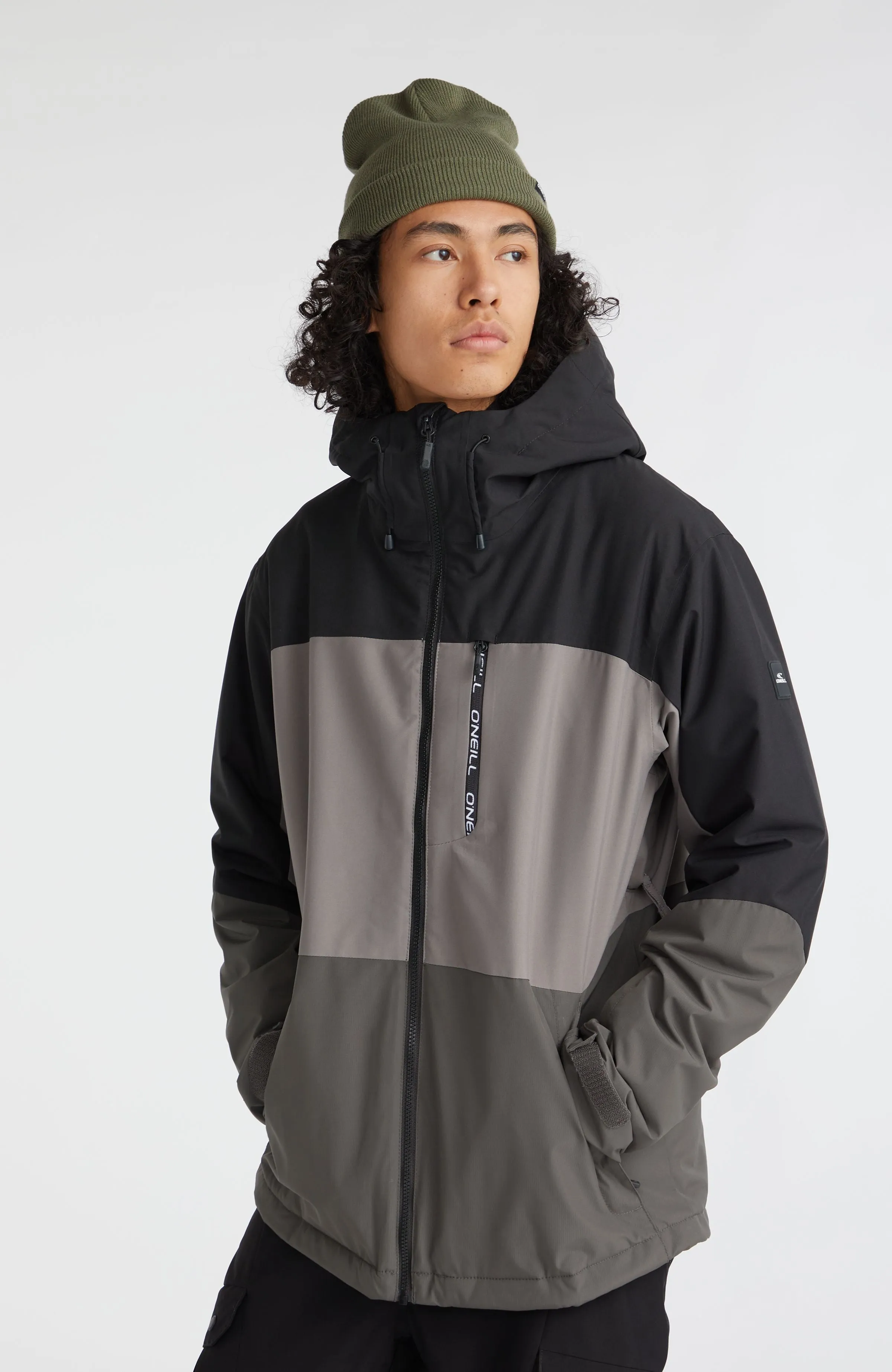 Carbonite Snow Jacket | Black Out Colour Block