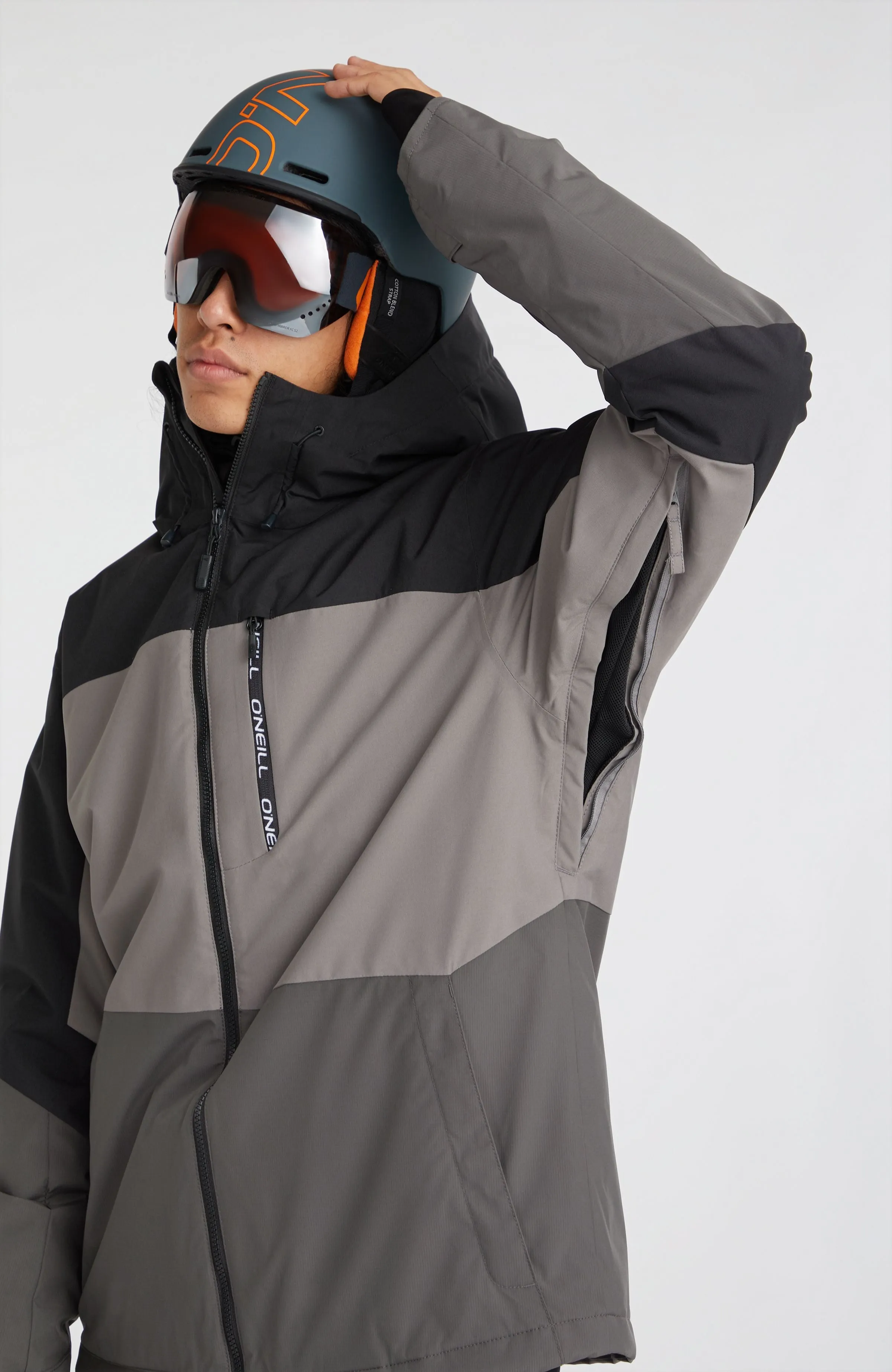 Carbonite Snow Jacket | Black Out Colour Block