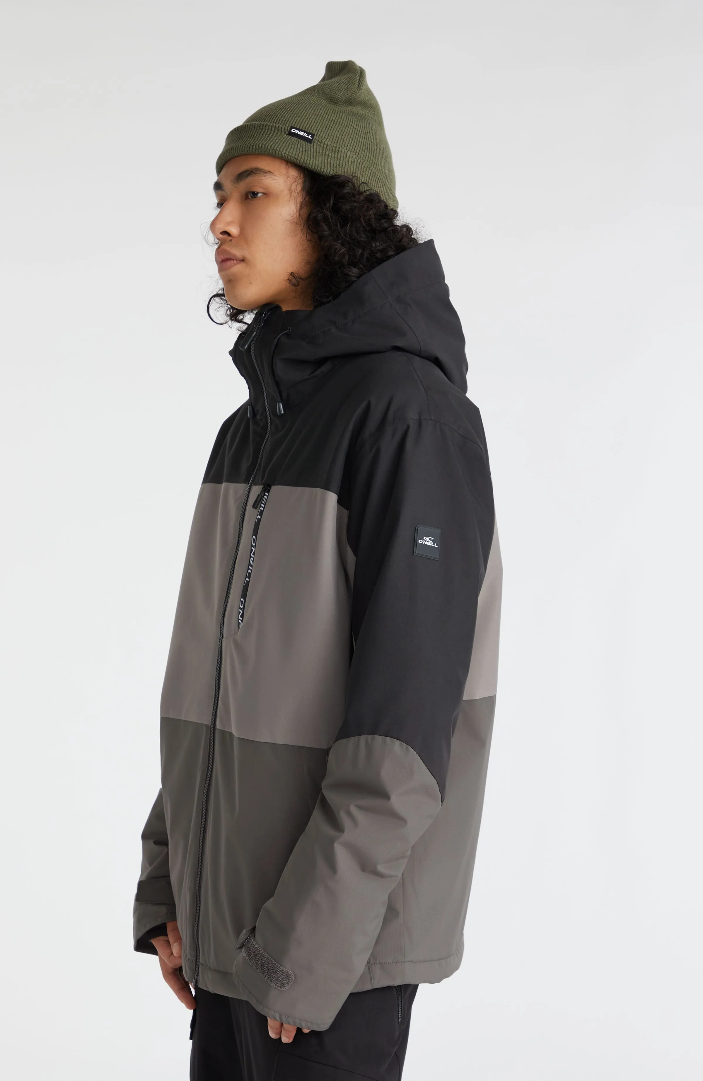 Carbonite Snow Jacket | Black Out Colour Block