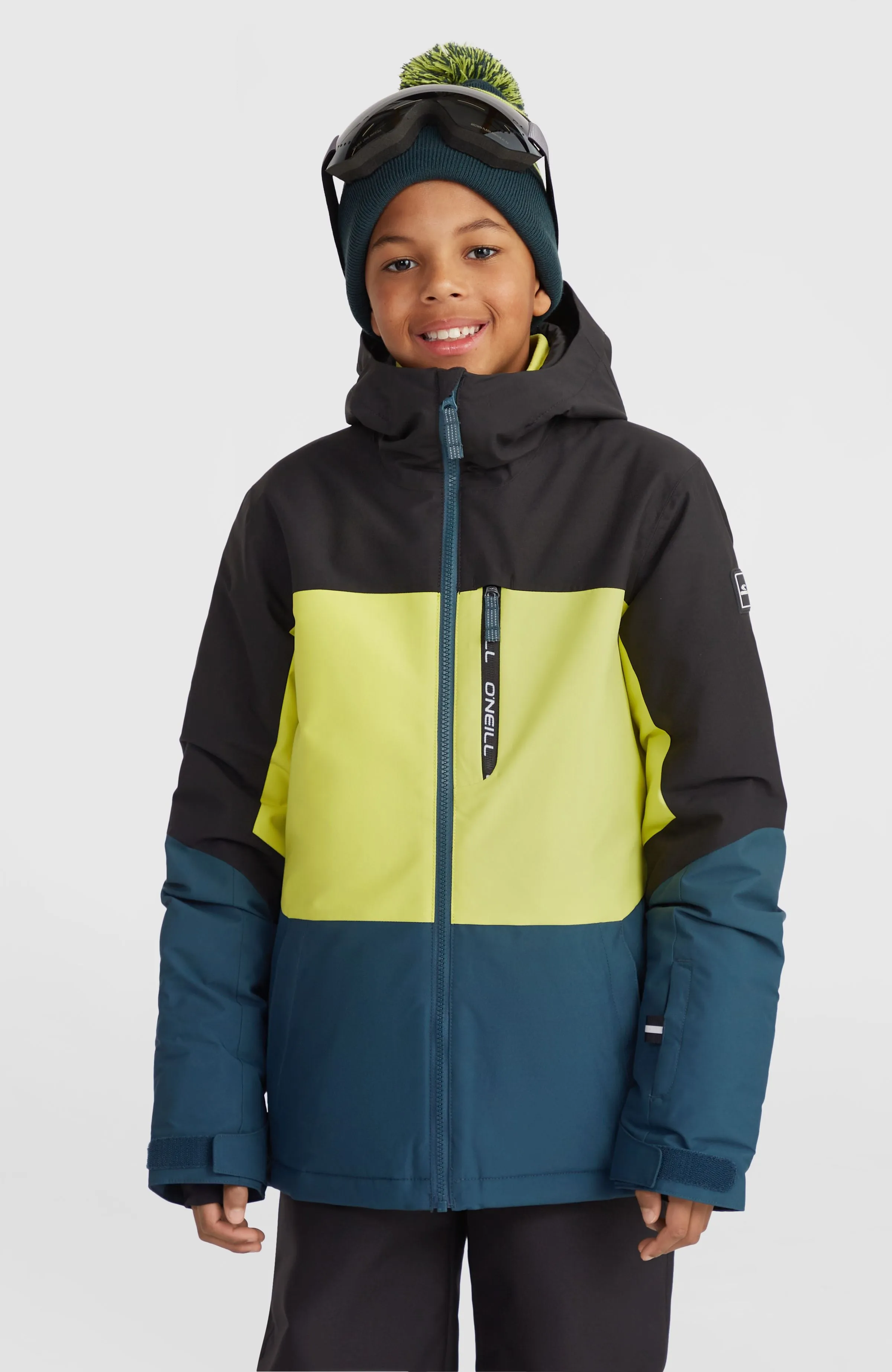Carbonite Snow Jacket | Black Out Colour Block