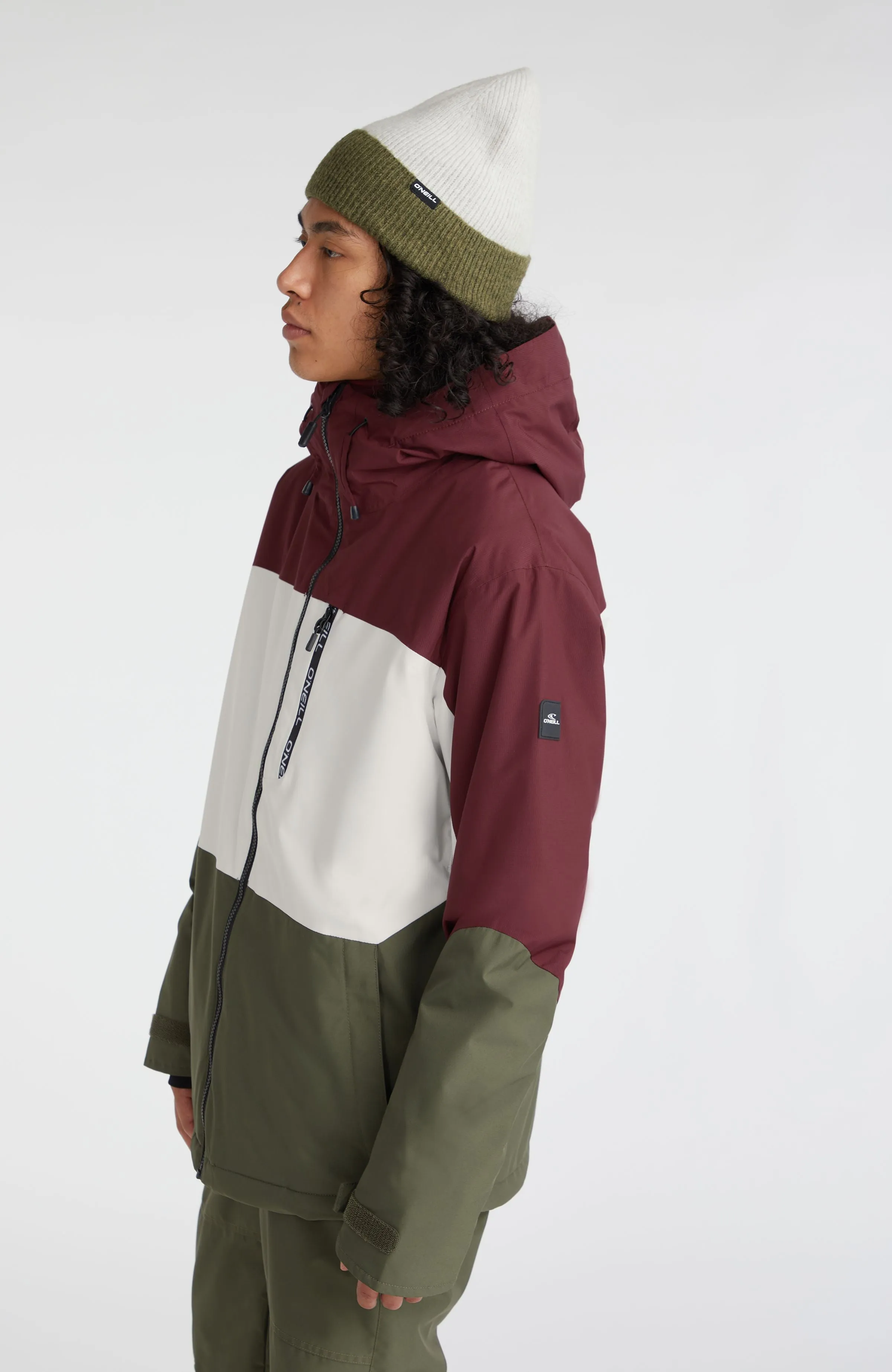 Carbonite Snow Jacket | Windsor Wine Colour Block