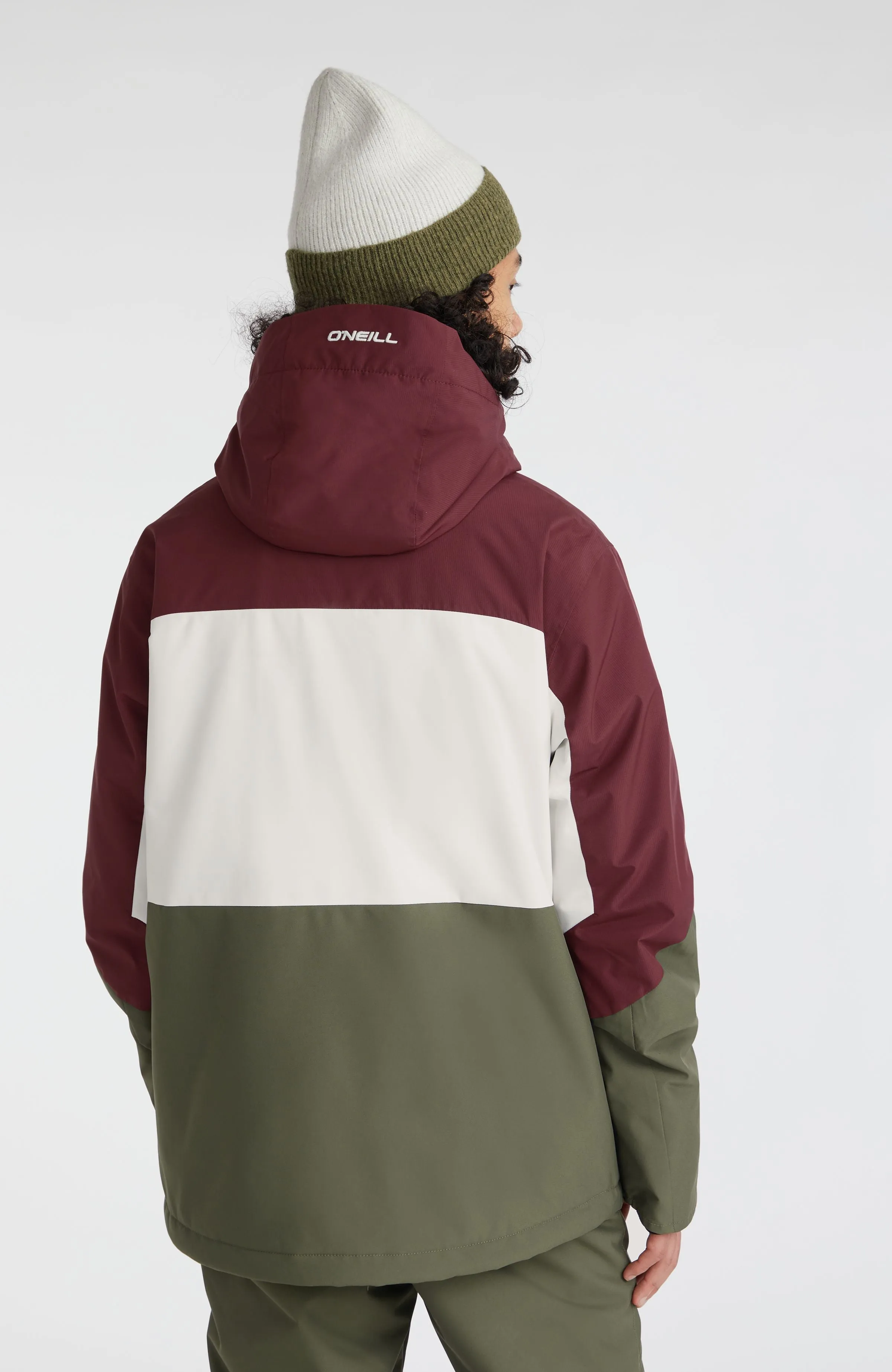 Carbonite Snow Jacket | Windsor Wine Colour Block