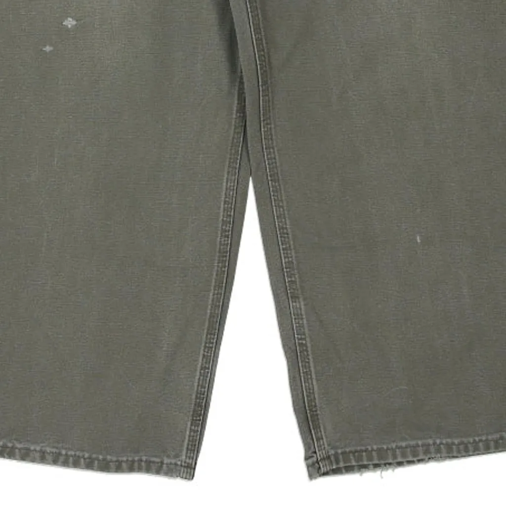 Carhartt Carpenter Trousers - 38W 30L Grey Cotton