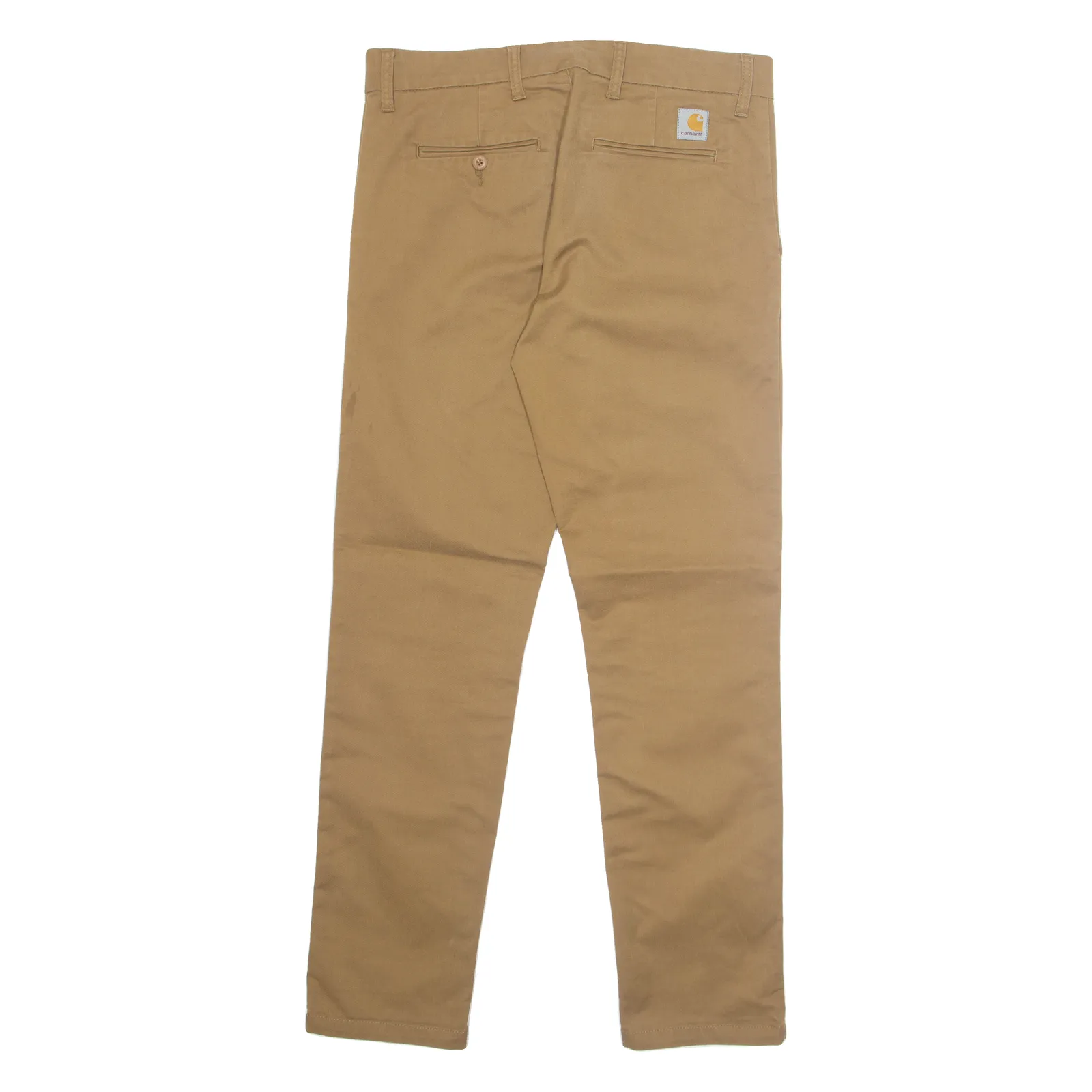 CARHARTT Chino Mens Trousers Beige Regular Tapered W32 L32