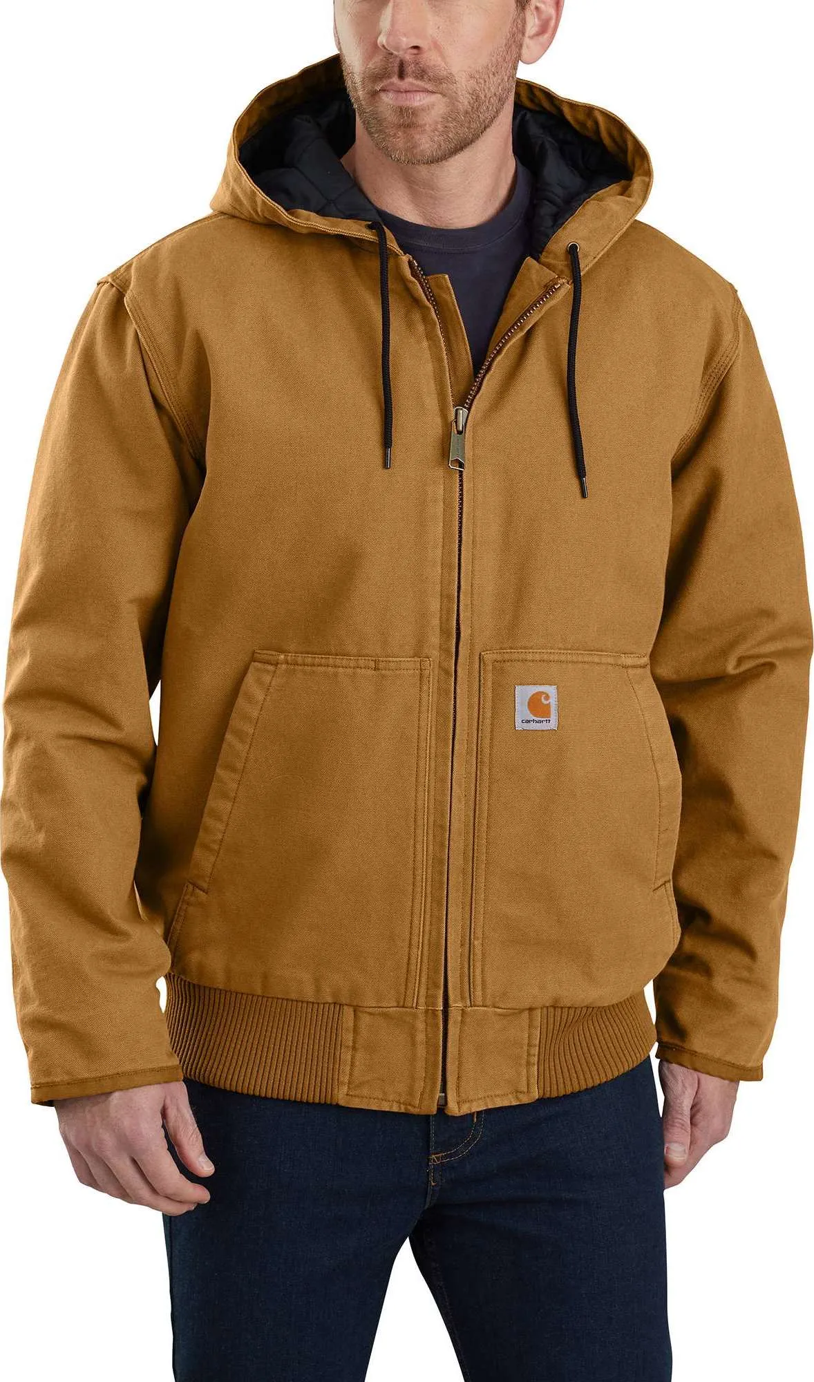 Carhartt Men's Duck Active Jacket Carhartt® Brown | Buy Carhartt Men's Duck Active Jacket Carhartt® Brown here | Outno