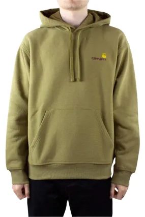 Carhartt WIP American Script Hoodie - Larch exclusive at Remix