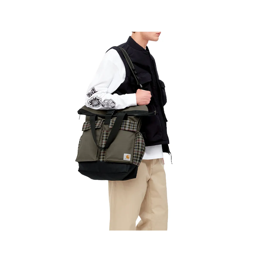 Carhartt Wip Highbury Tote Bag Cypress / Asher Check / Seaweed I030870-01