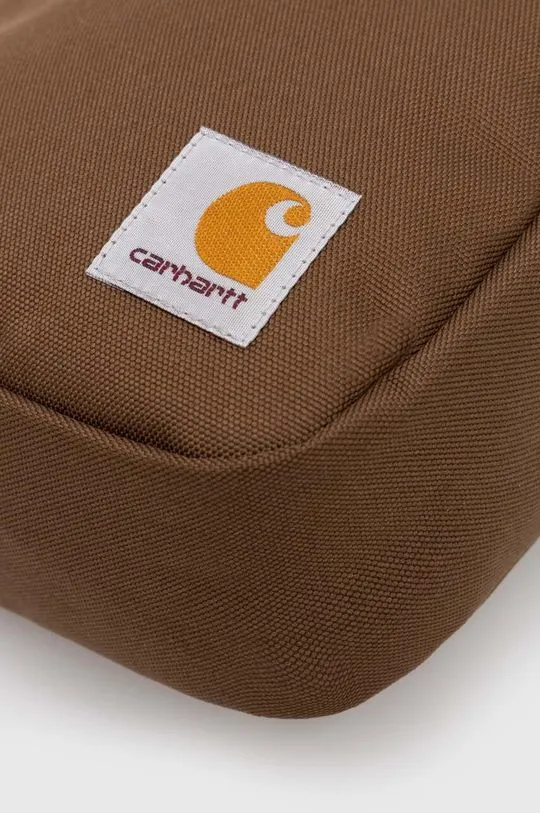 Carhartt WIP small items bag Jake Shoulder Pouch brown color I031582.1ZDXX